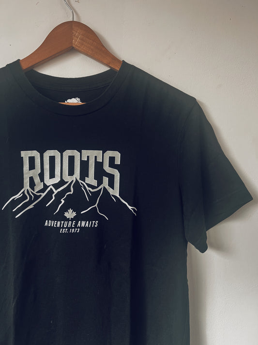 Classic Roots Black Tshirt