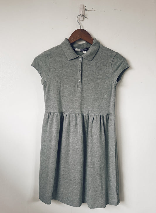 Grey Polo Dress