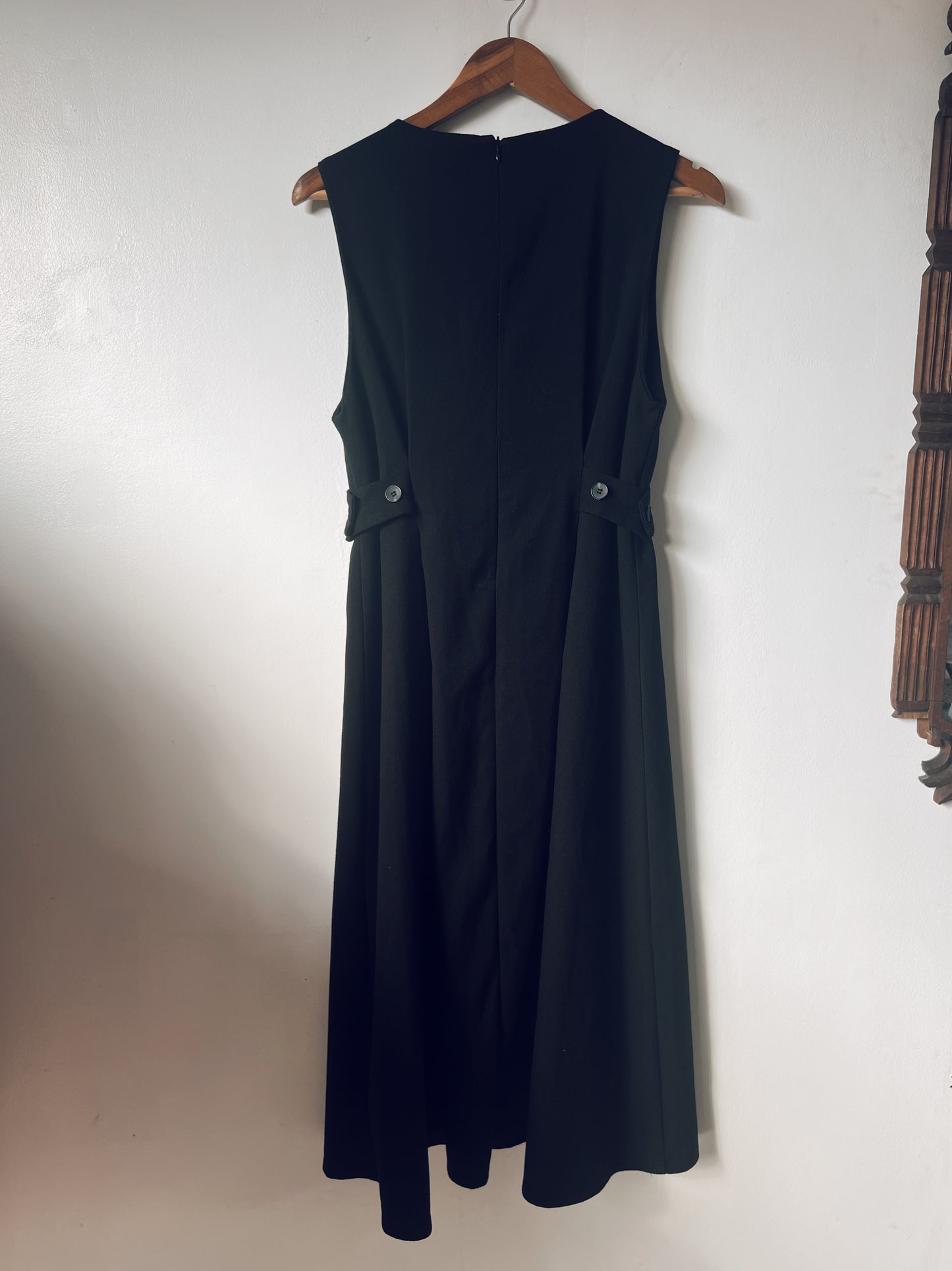 Black Sleeveless Chic Maxi Dress