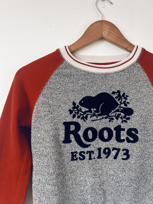 Red and Grey Roots Sweatshirt