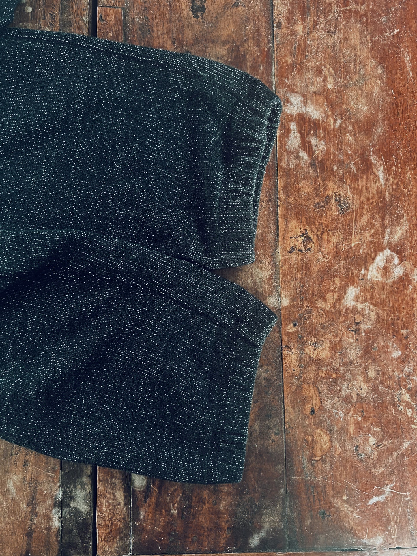 Classic Black Roots Sweatpants with Logo