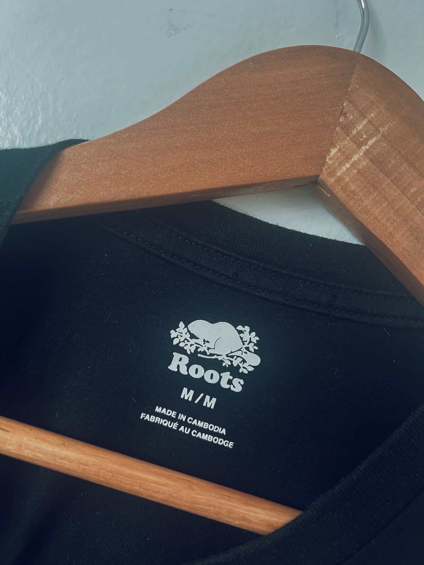 Classic Roots Black Tshirt