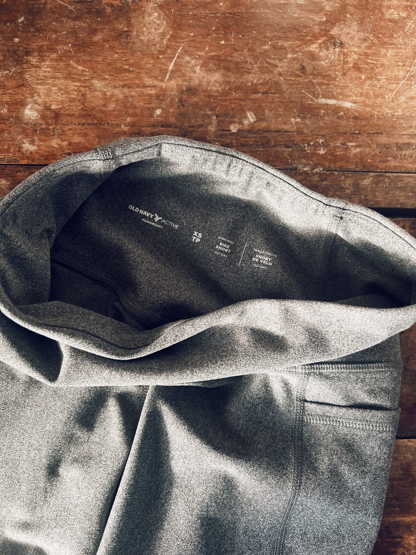 Cool Grey Athletic Shorts