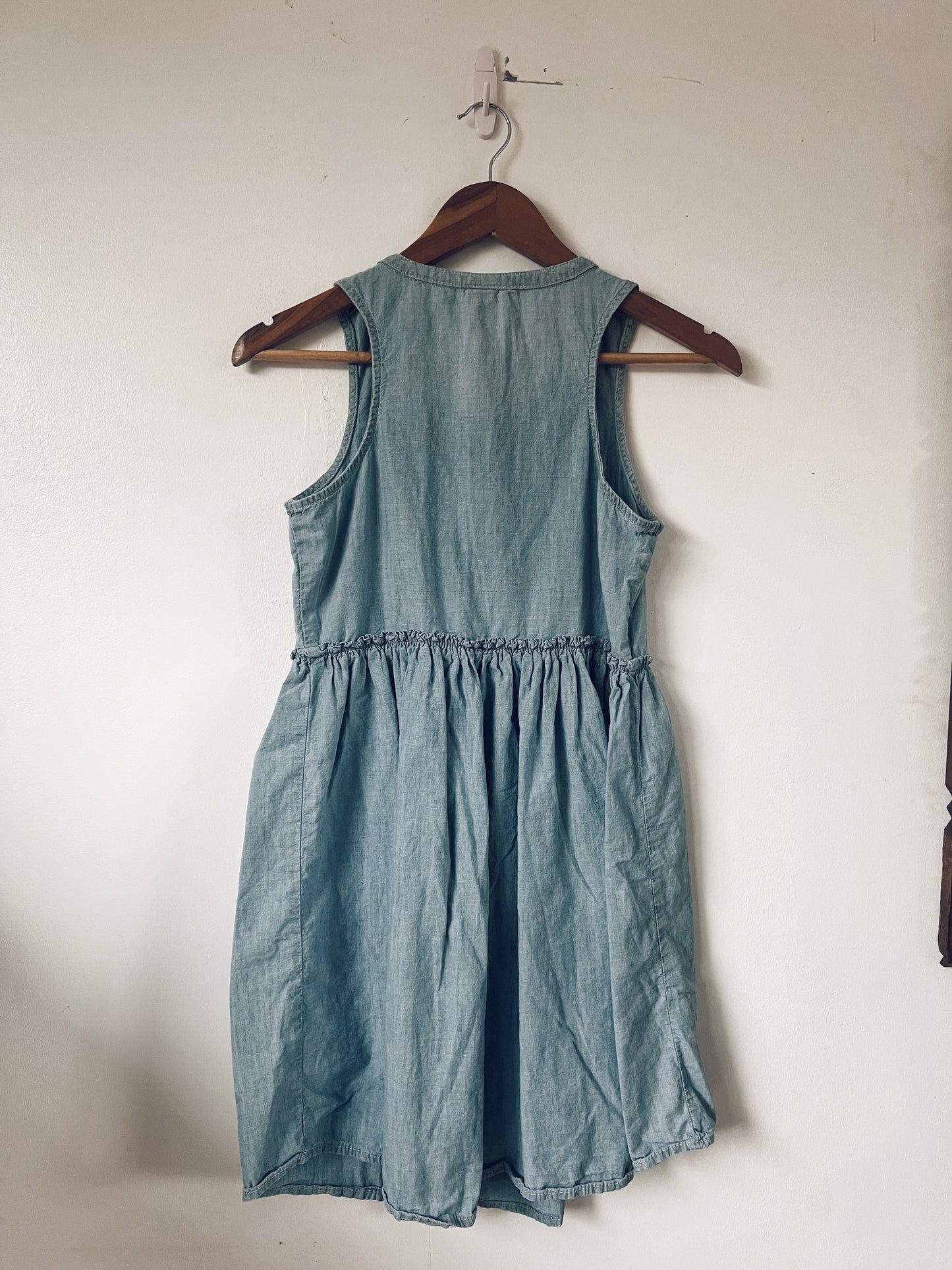 Denim Short Sleeve Dress