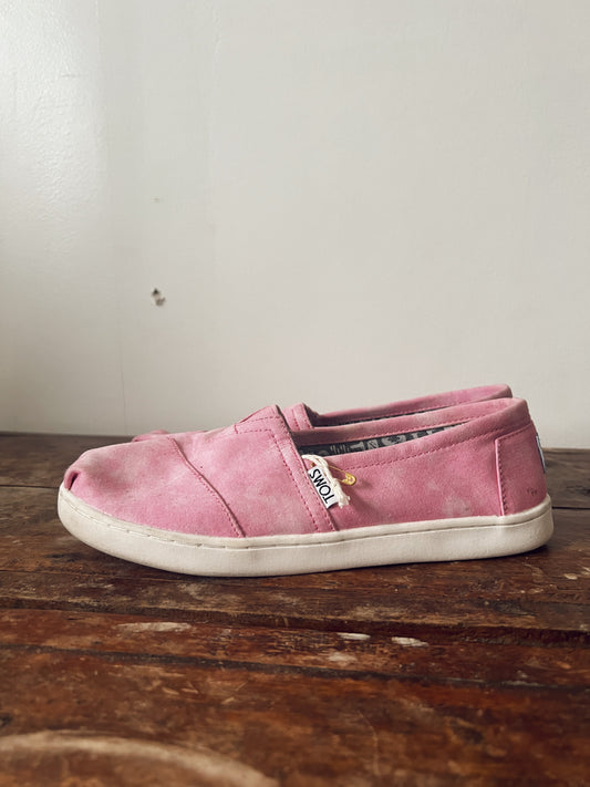 Pink Slip On Shoes