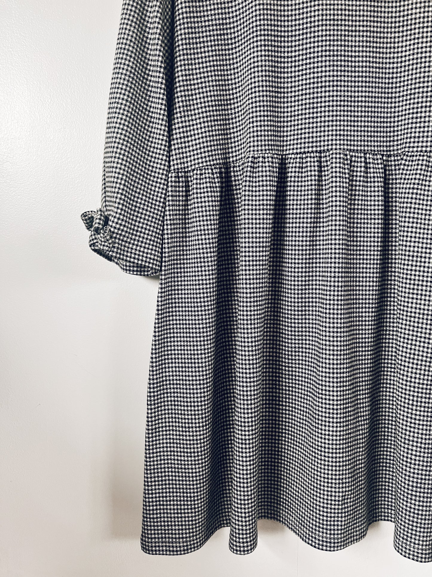 Black and White Checkered Dress