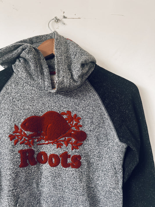 Black and Grey Roots Hoodie