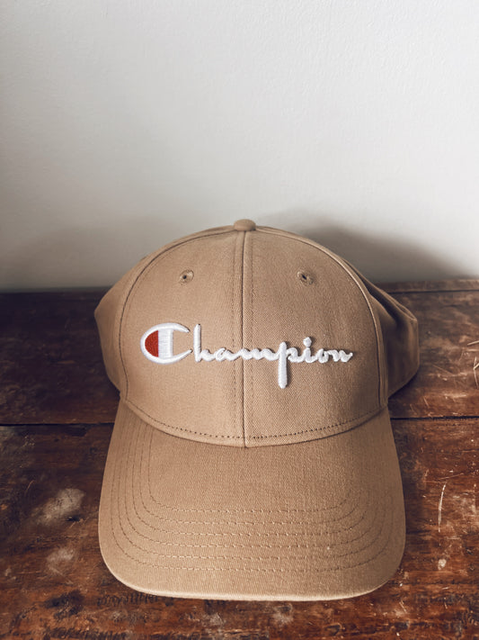 Men's Brown Champion Baseball Hat