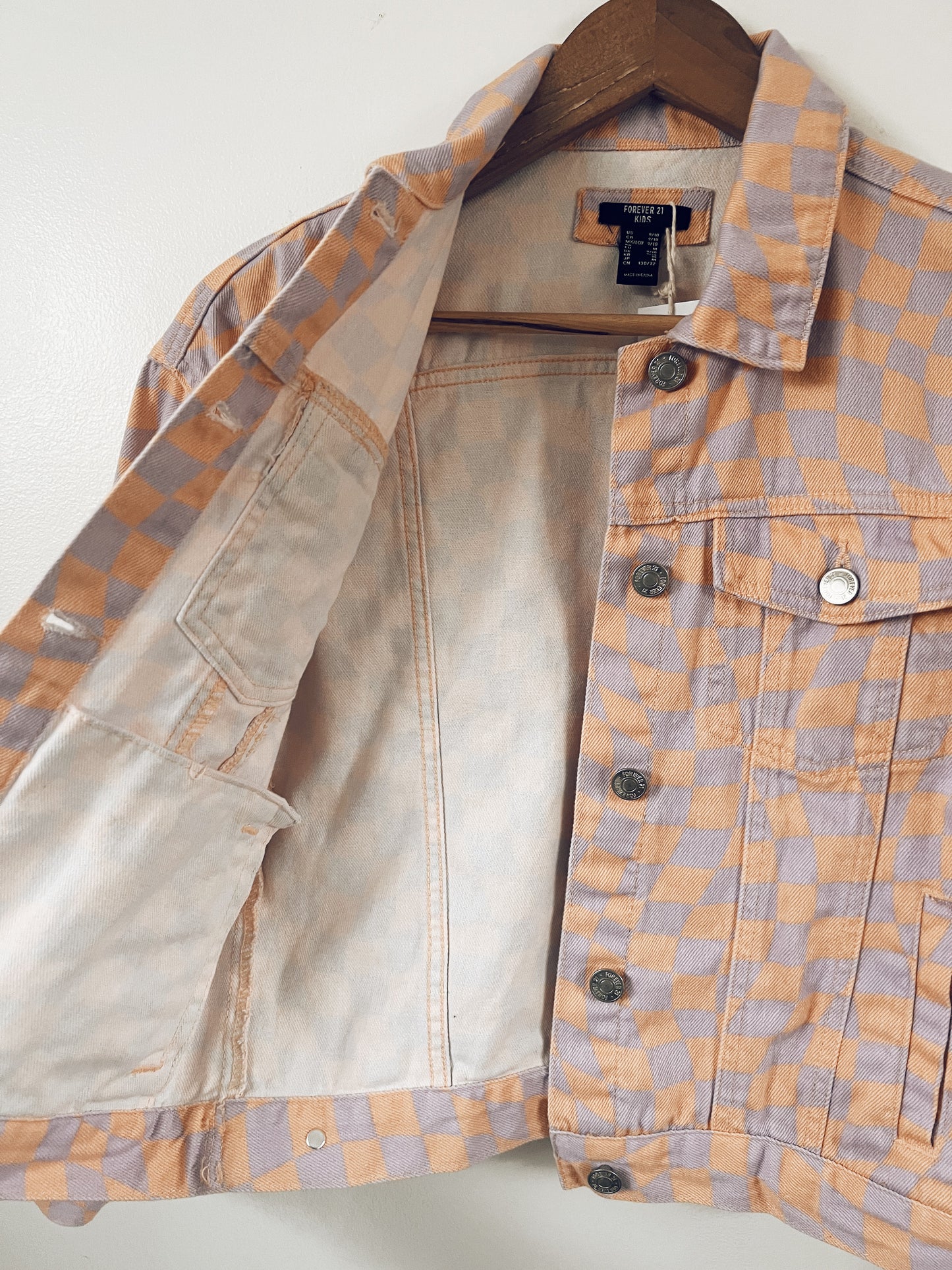 Ube and Cheese Denim Jacket