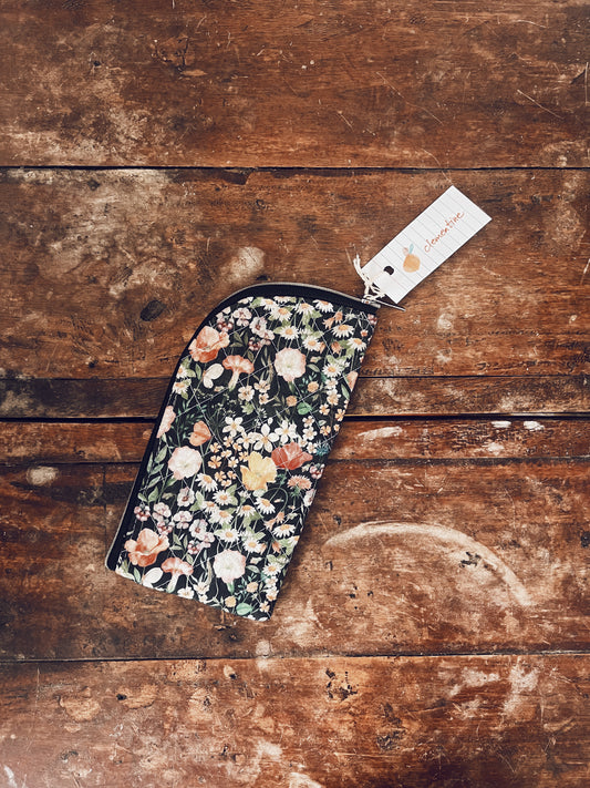 Floral Sunglasses Pouch