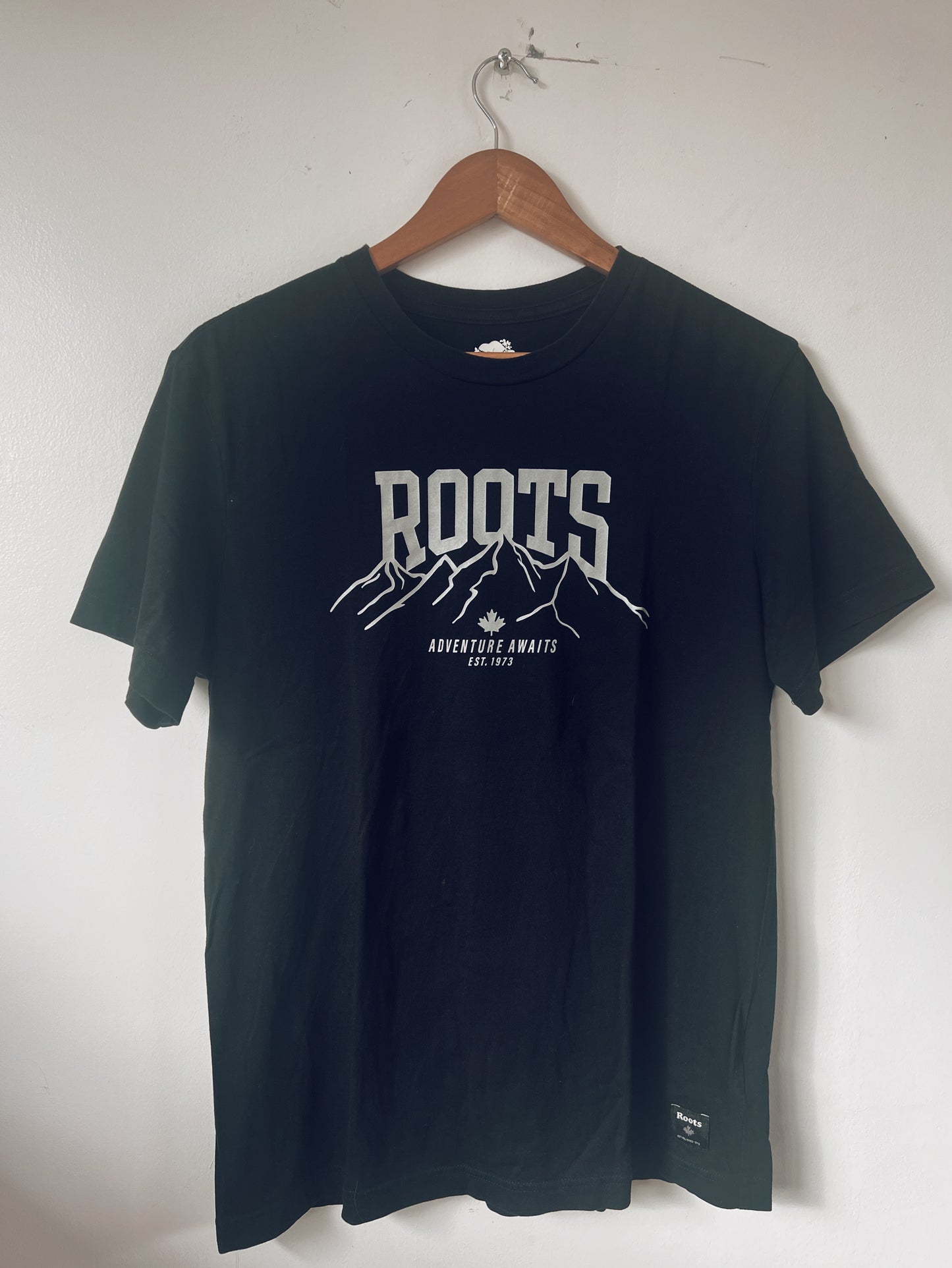 Classic Roots Black Tshirt