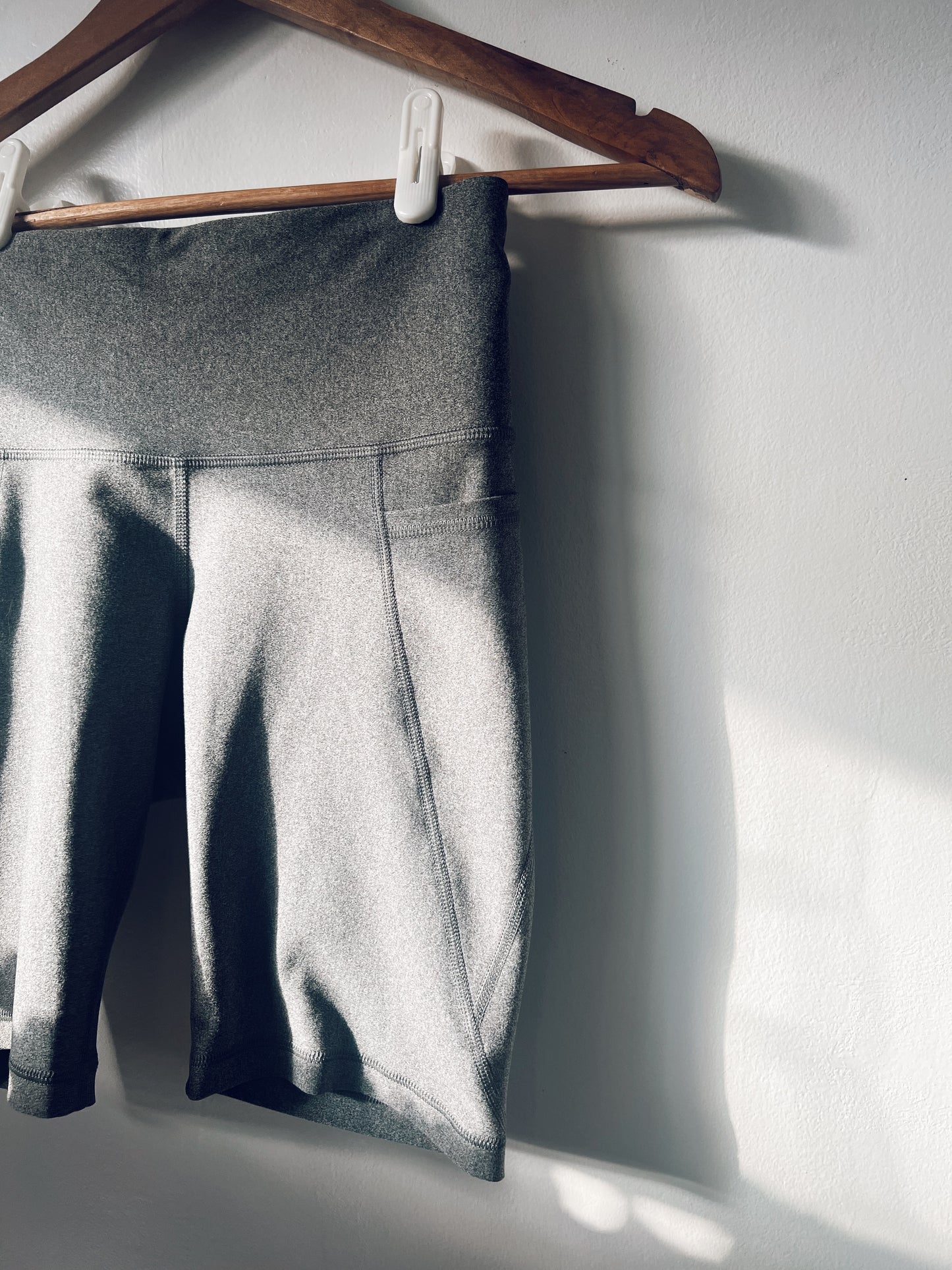 Cool Grey Athletic Shorts