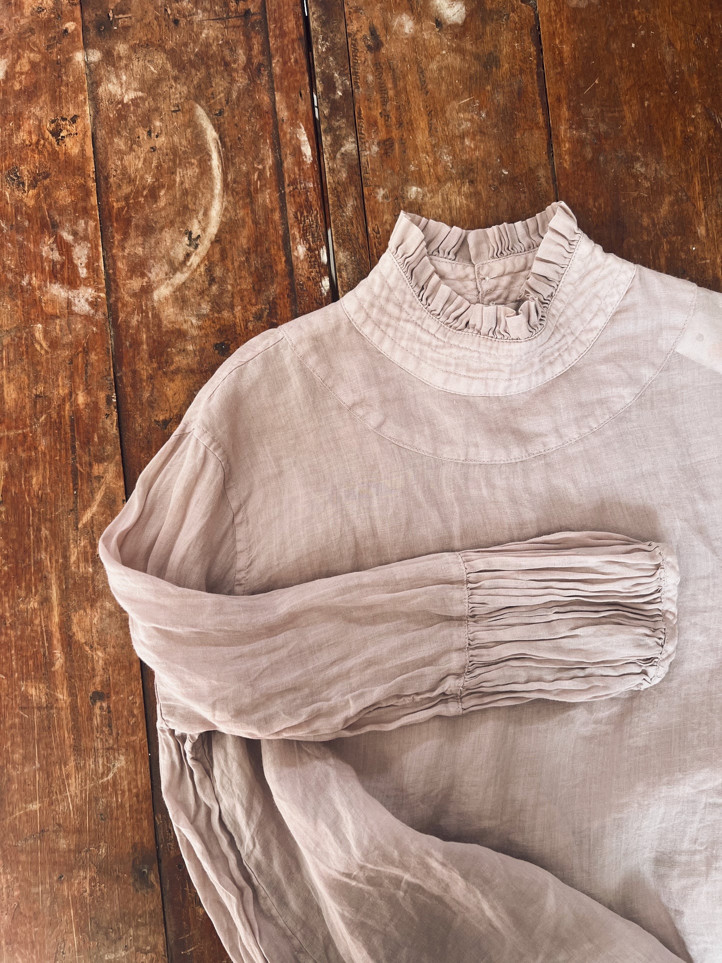 Muted Lilac Long Sleeve Blouse