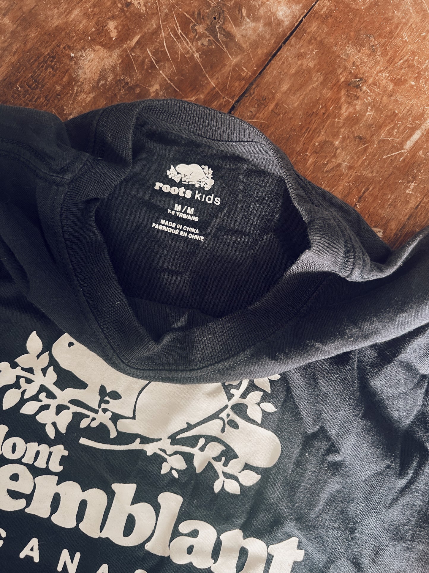 Dark Blue Roots Tshirt