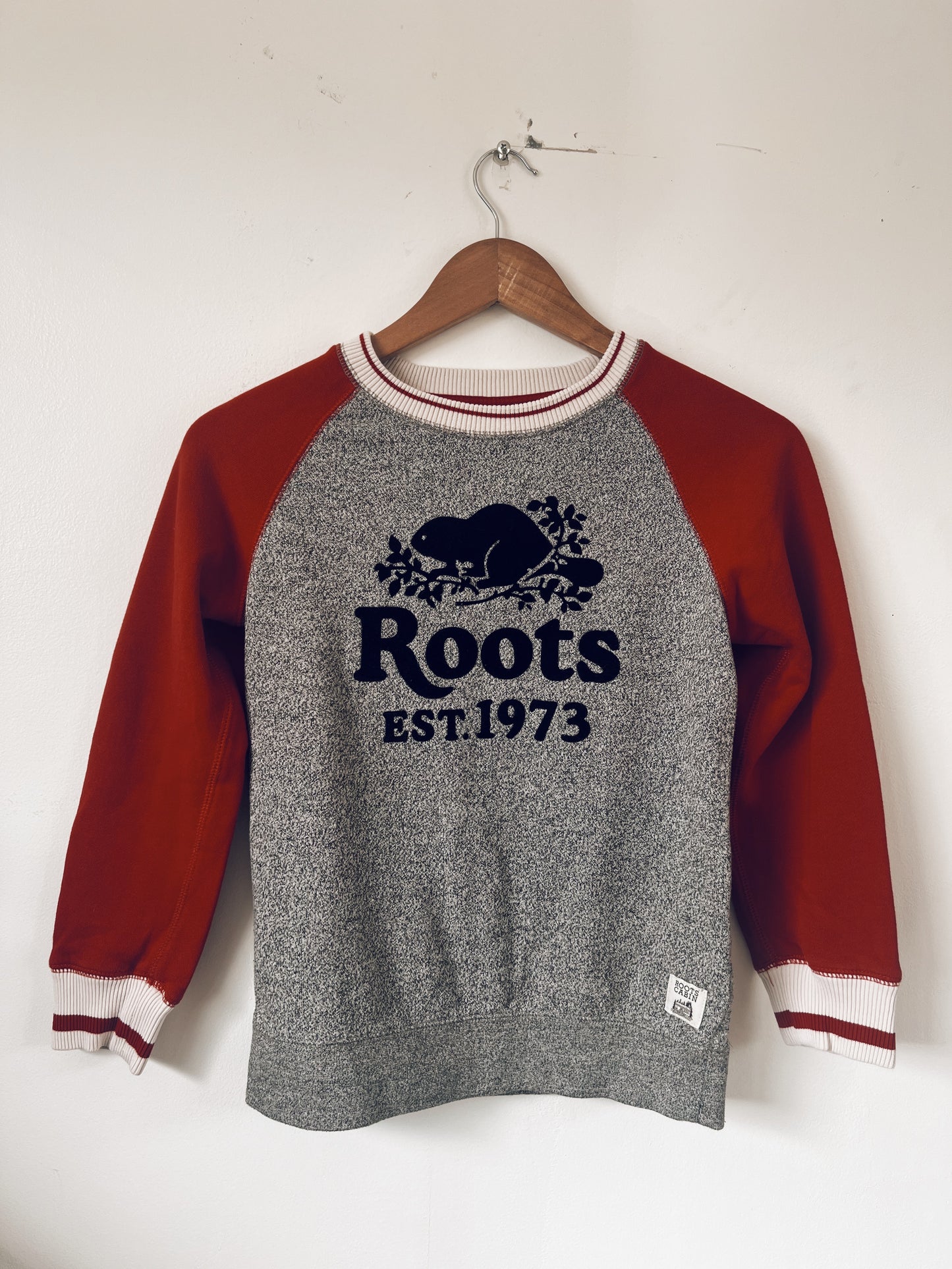 Red and Grey Roots Sweatshirt