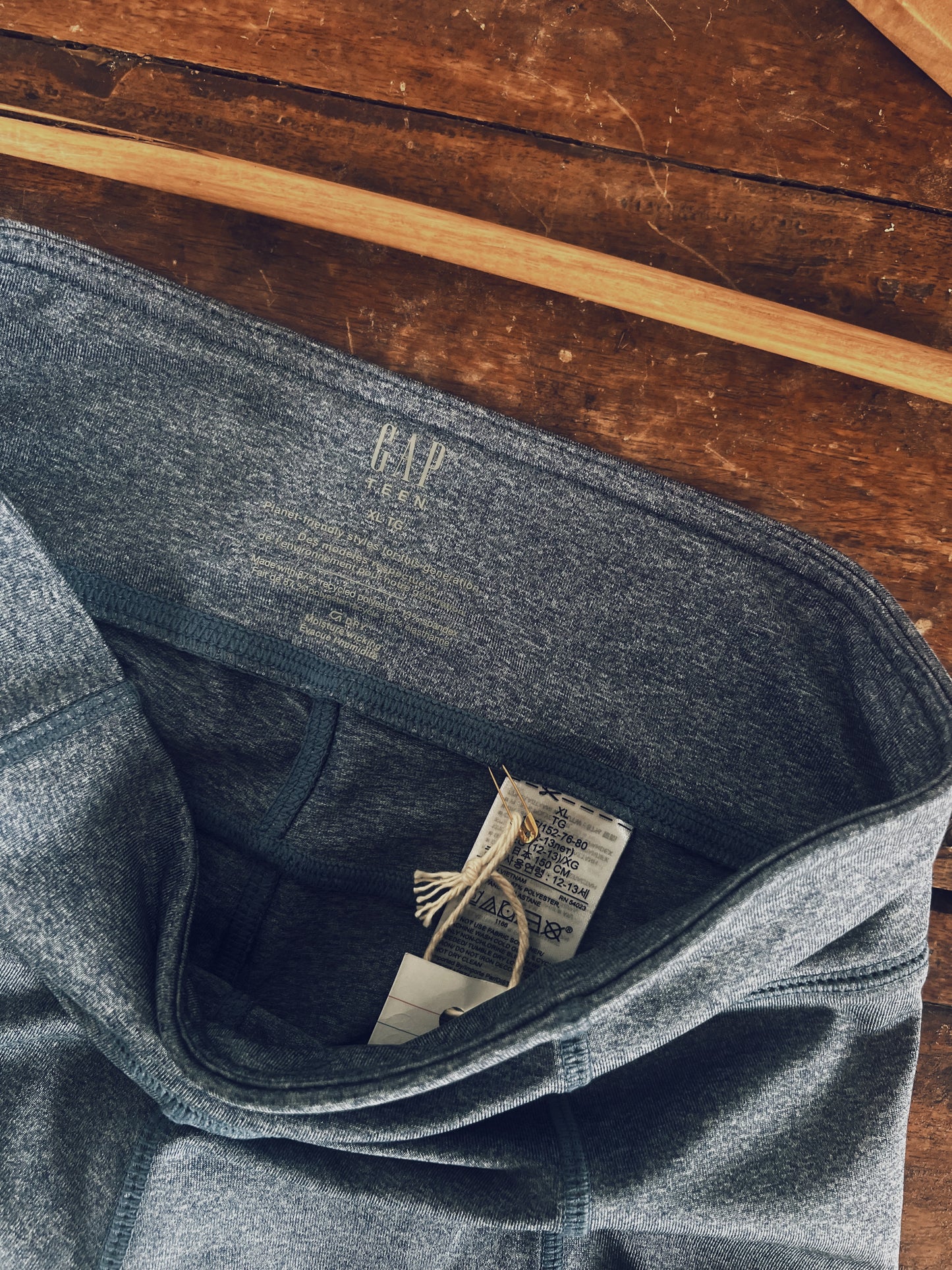 Blue Athletic Leggings