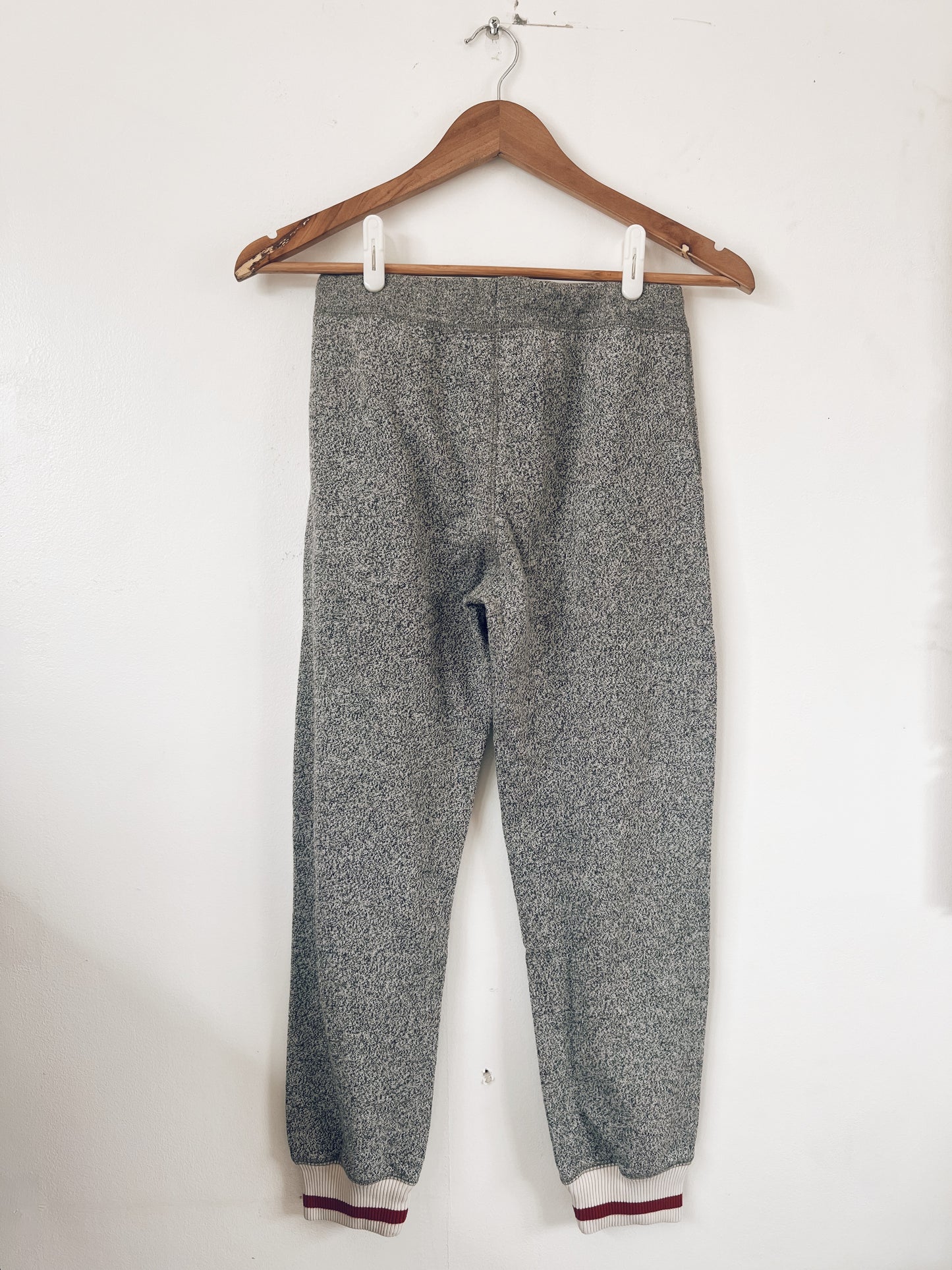 Classic Grey Roots Sweatpants with Black Logo