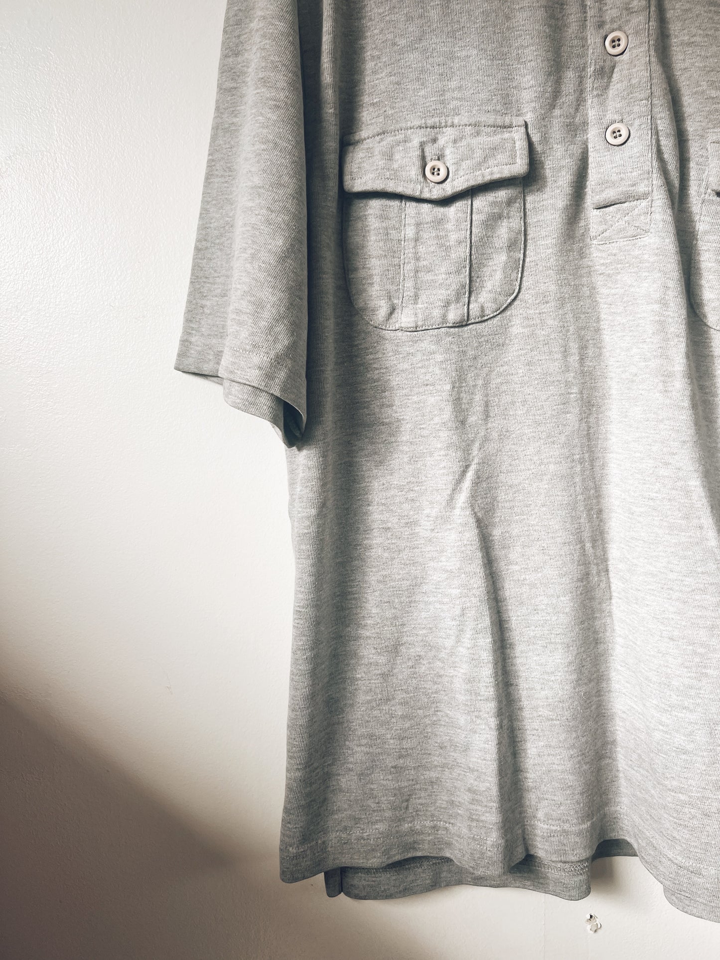 Vintage Roots Grey Polo Shirt