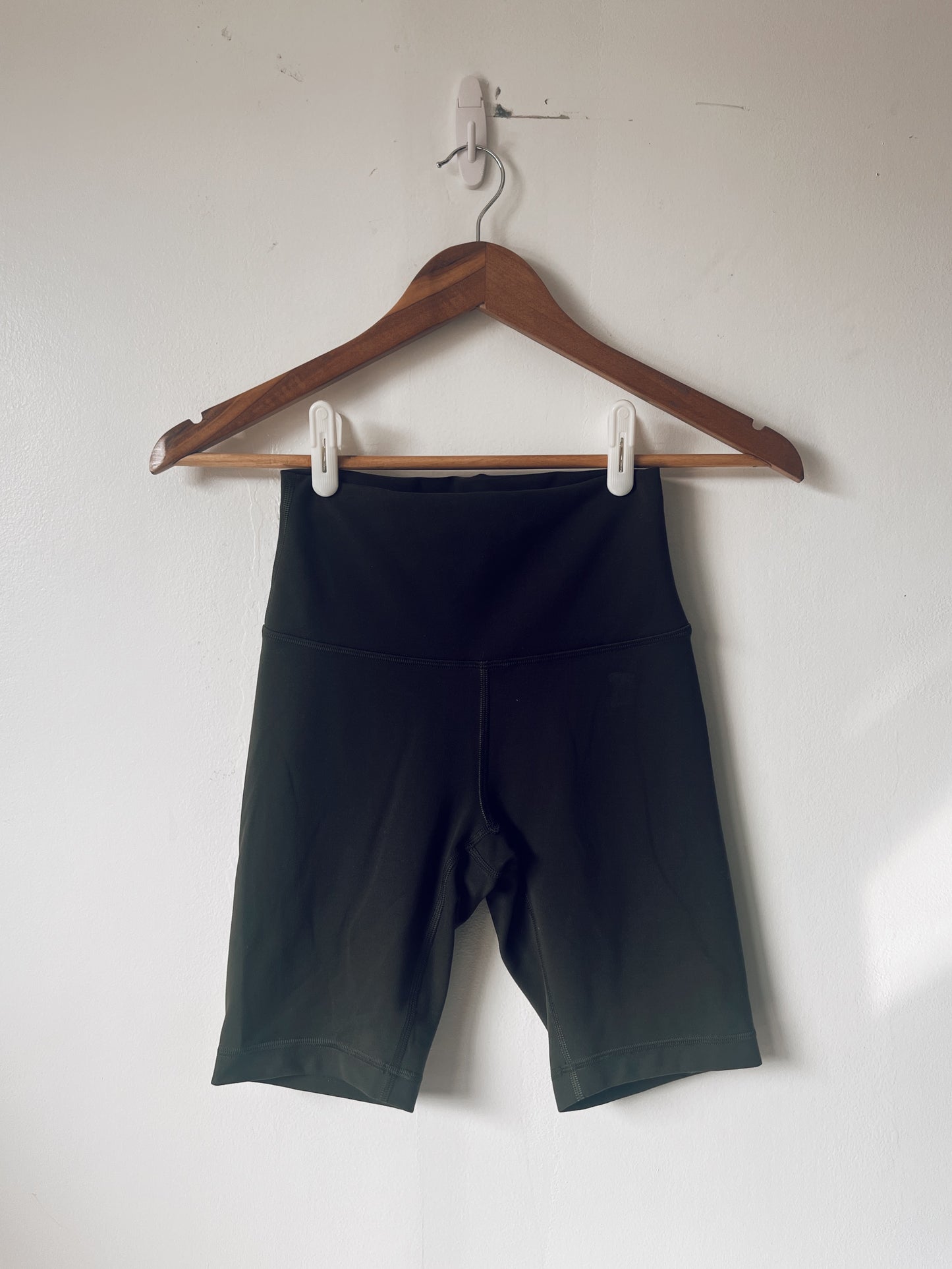 Dark Green Lululemon Athletic Shorts