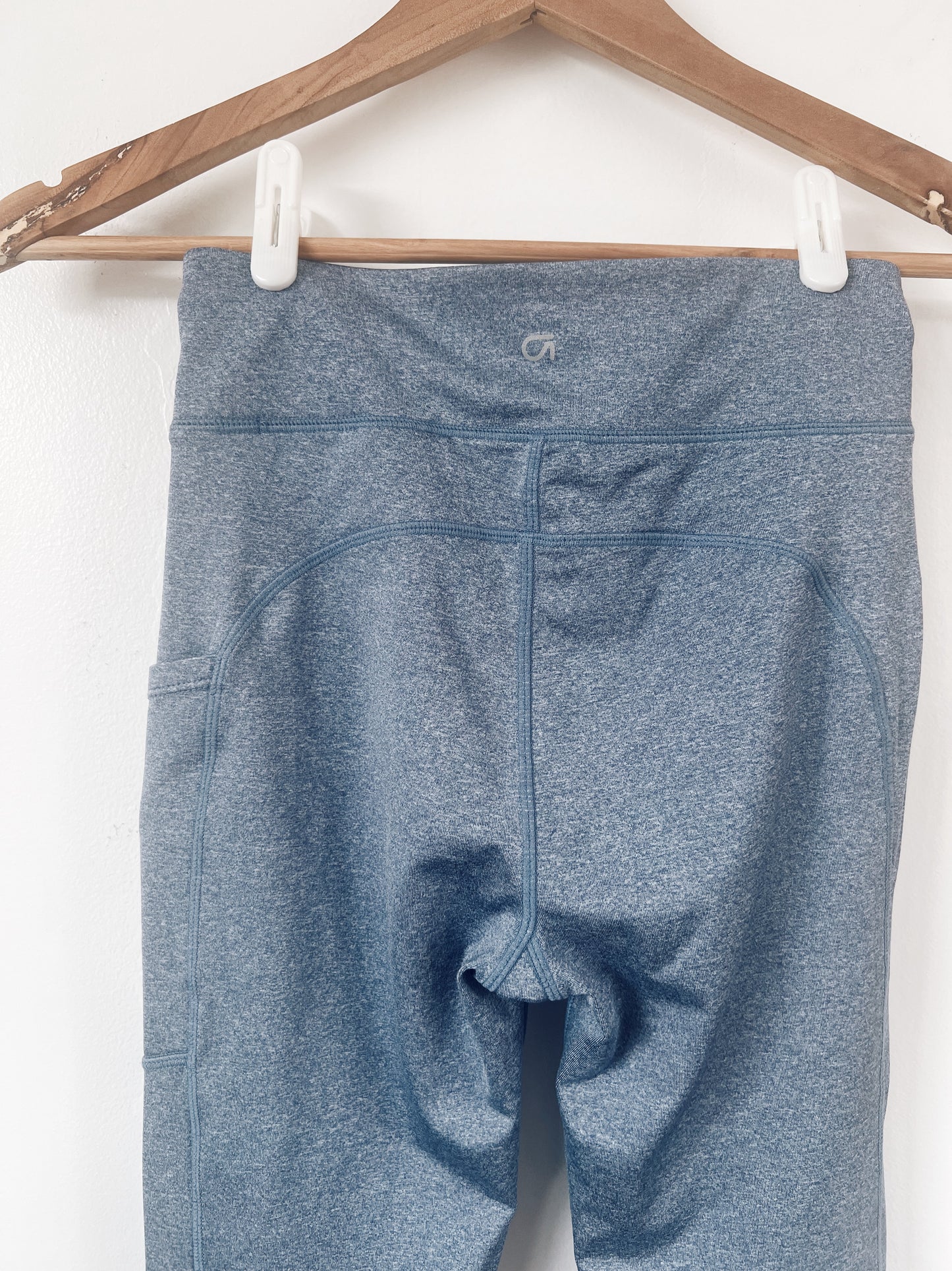 Blue Athletic Leggings