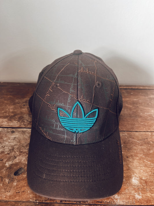 Men's Brown Adidas Baseball Hat