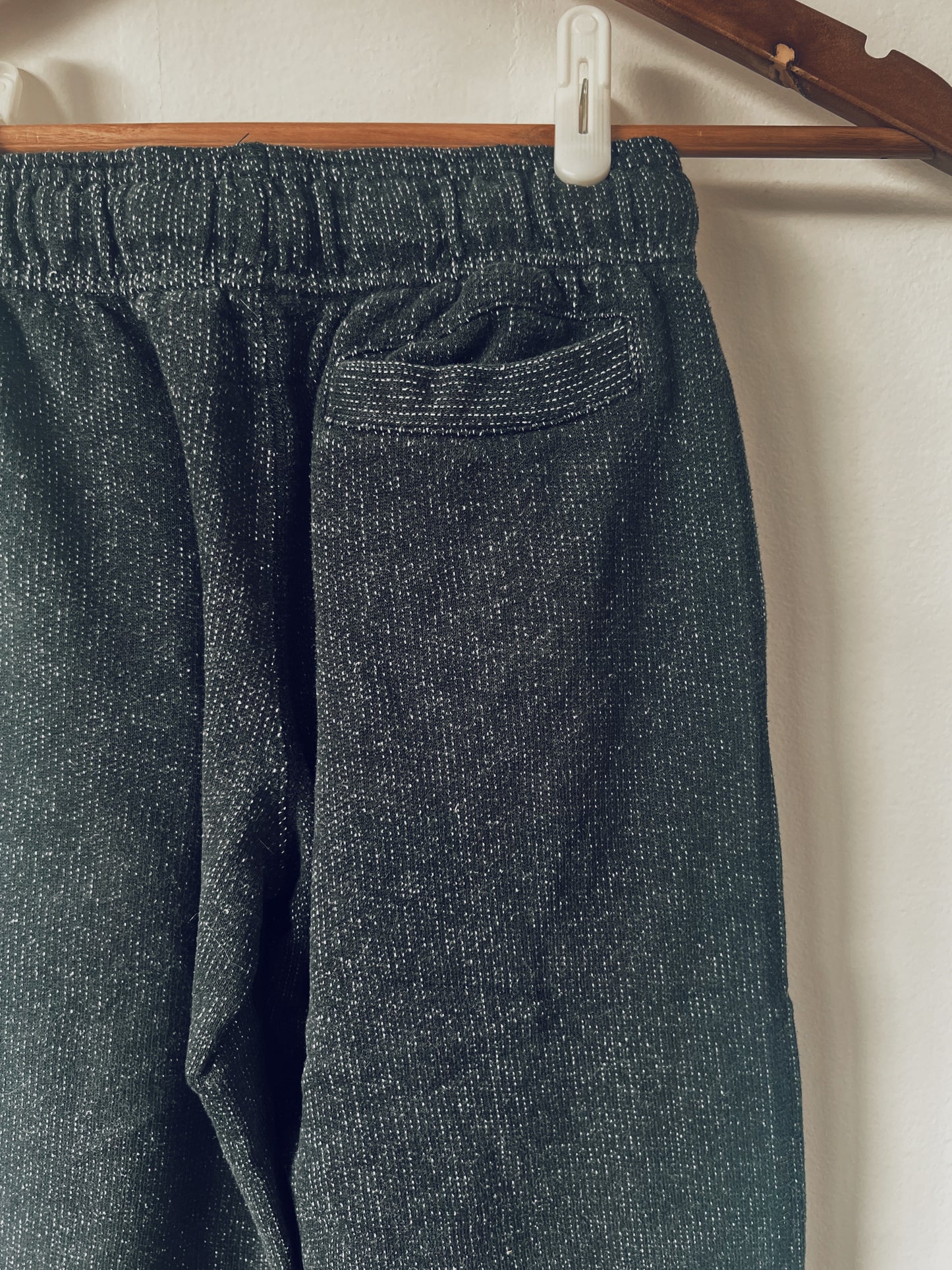 Classic Black Roots Sweatpants with Black Logo