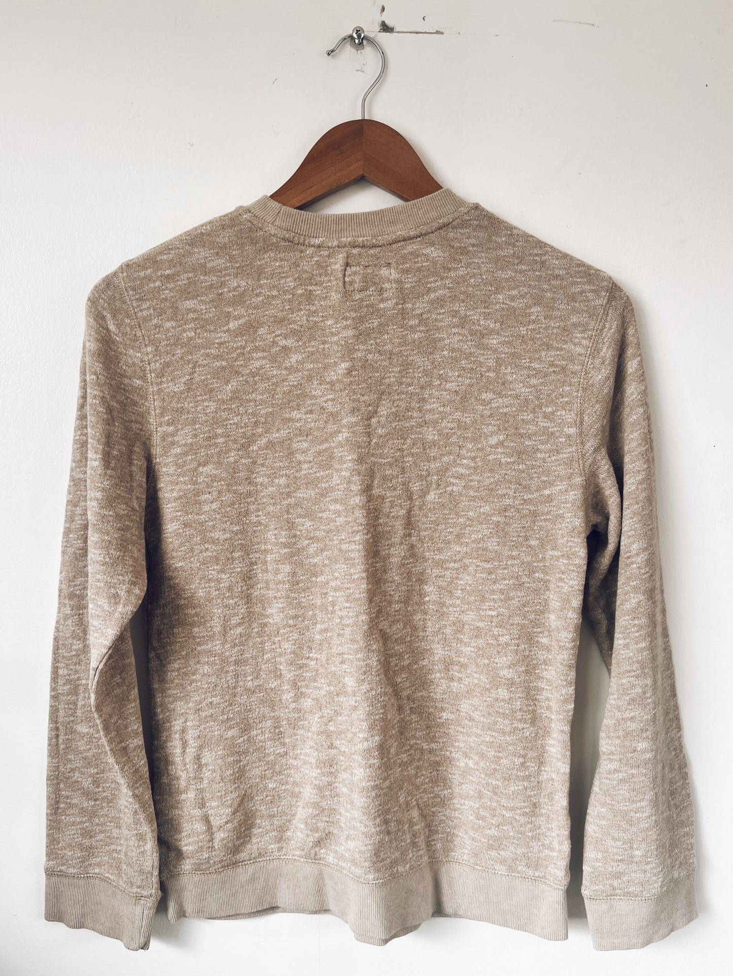 Light Brown Lightweight Sweatshirt