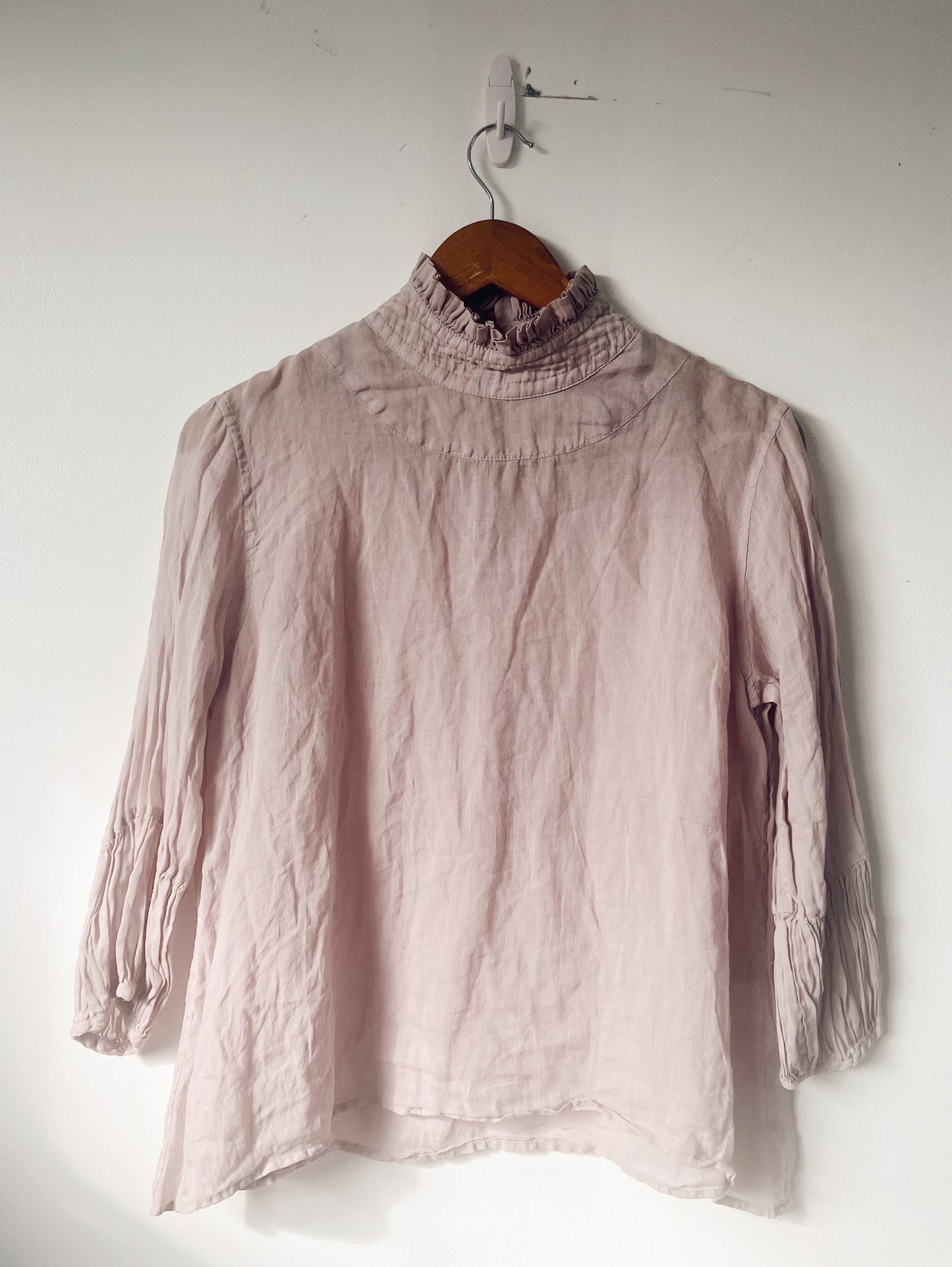 Muted Lilac Long Sleeve Blouse