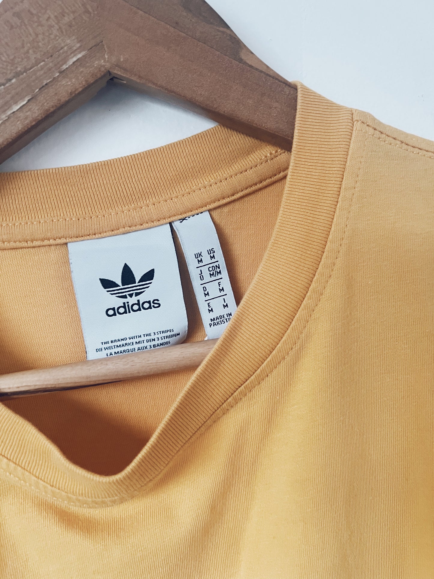 Yellow Adidas Tshirt