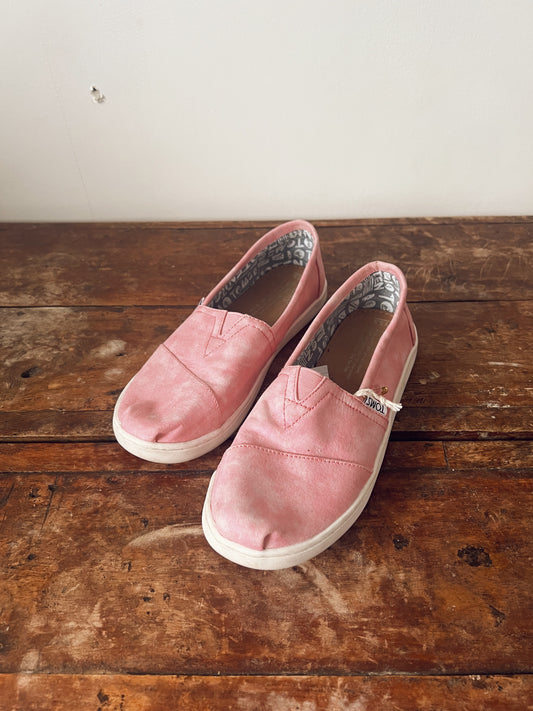 Pink Slip On Shoes