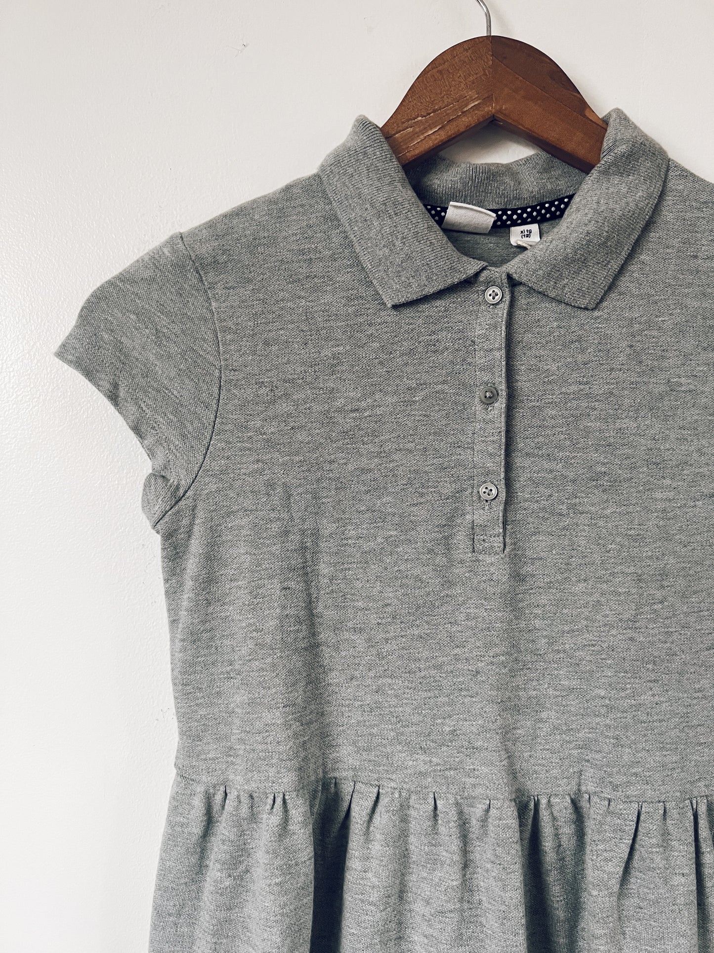 Grey Polo Dress