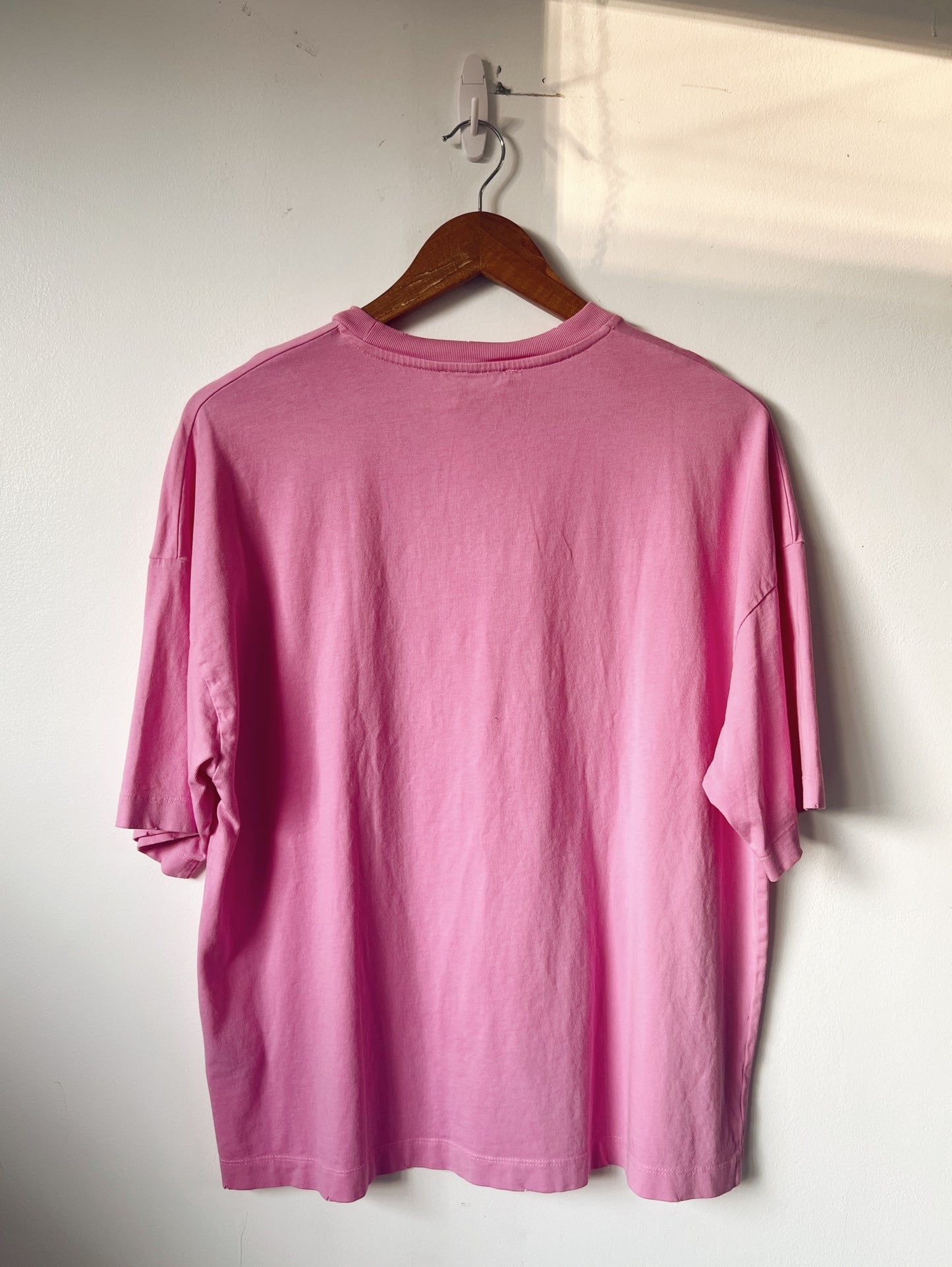 Pink Los Angeles Oversized Tshirt