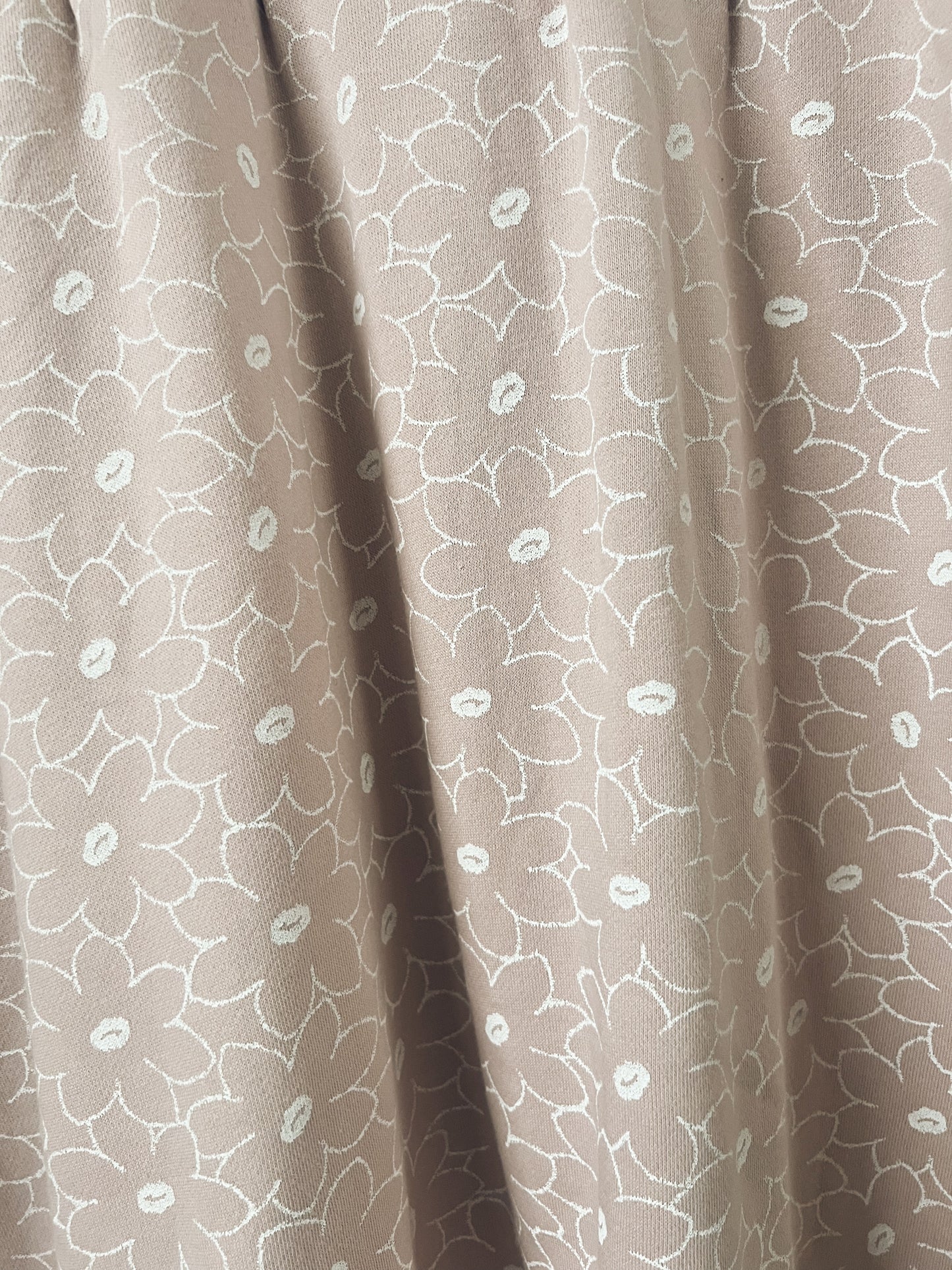 Pink Floral Long Sleeve Dress