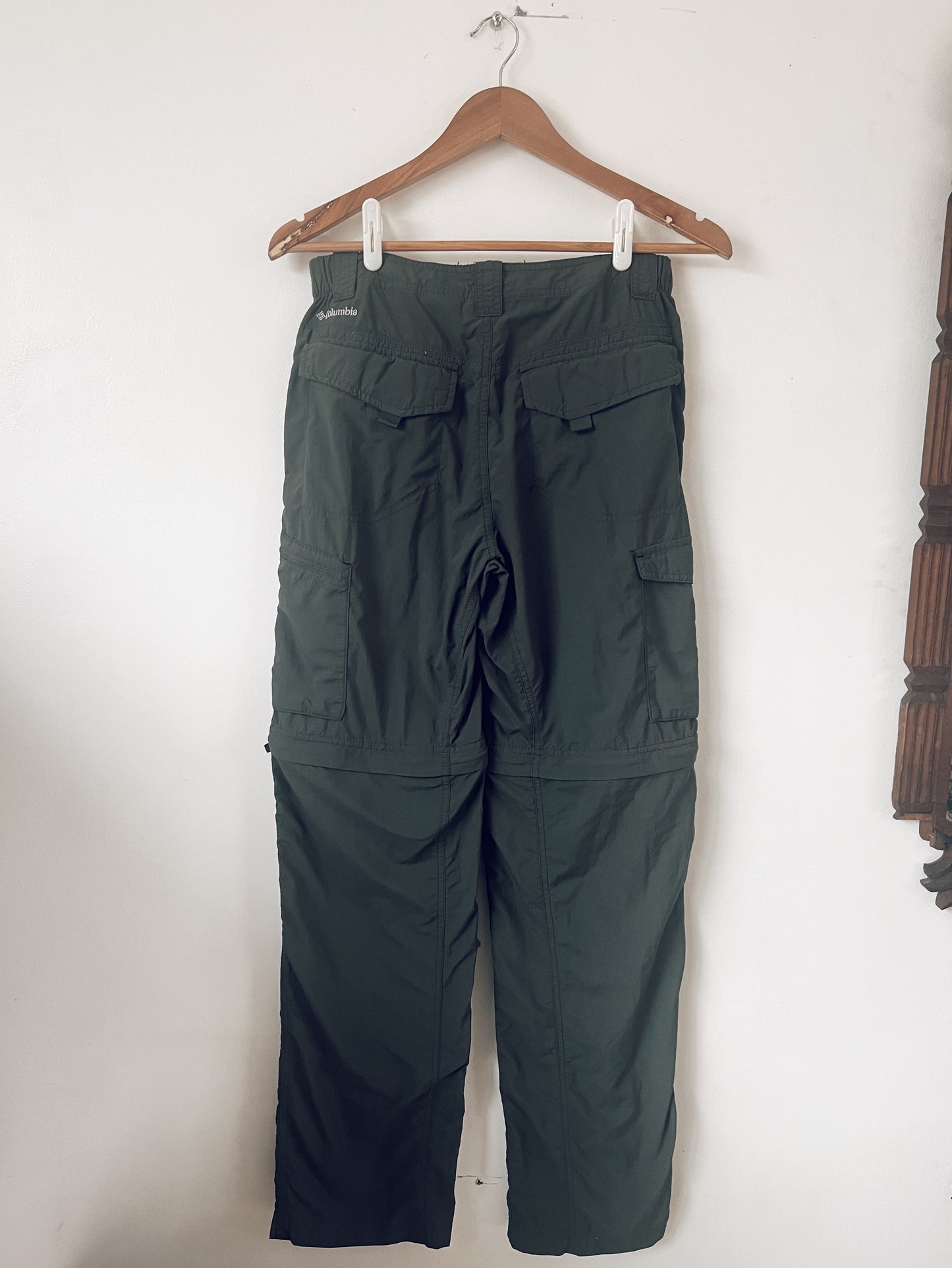 Grey Convertible Cargo Pants