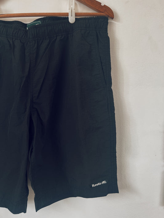 Black Roots Shorts