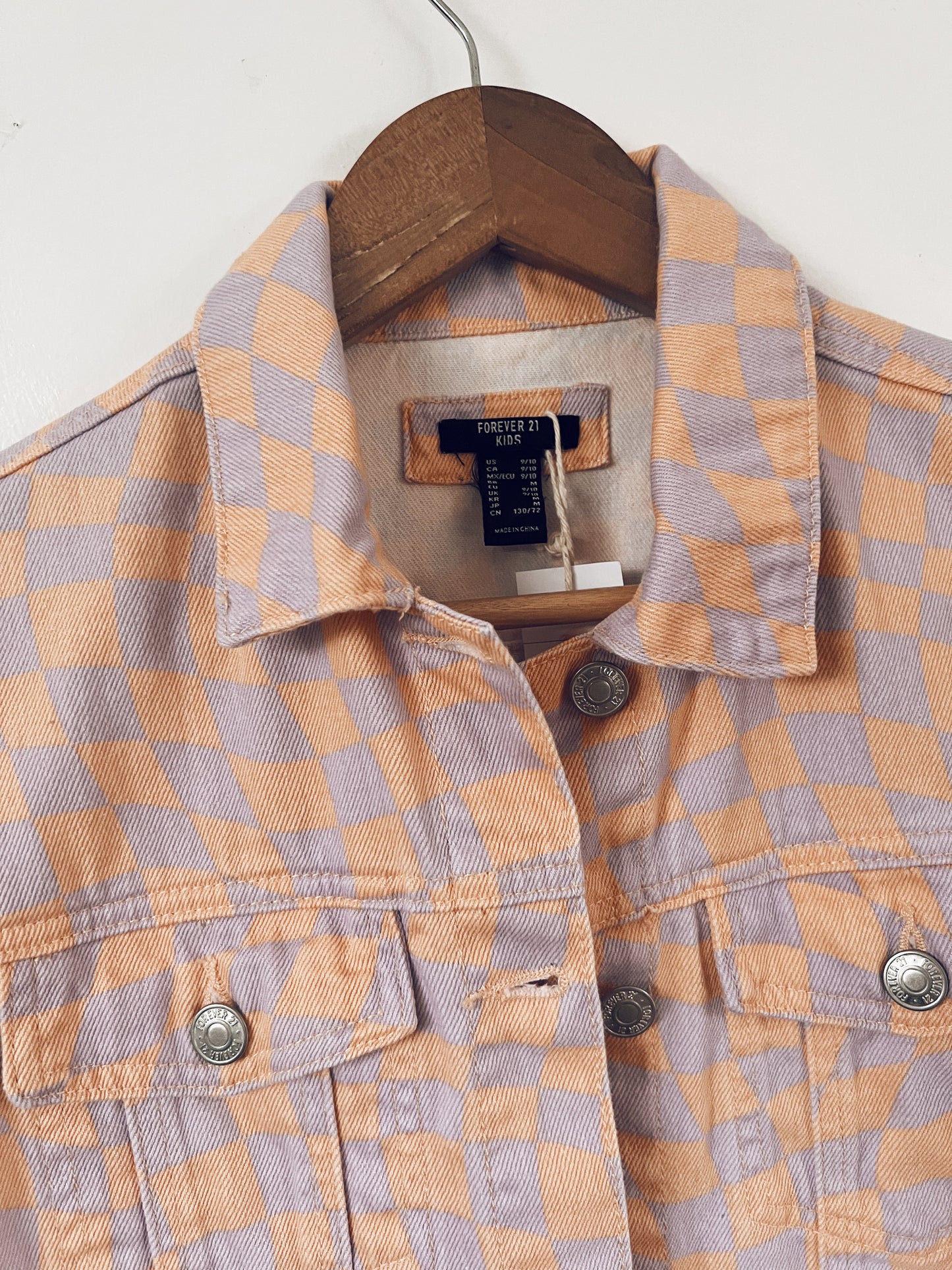 Ube and Cheese Denim Jacket