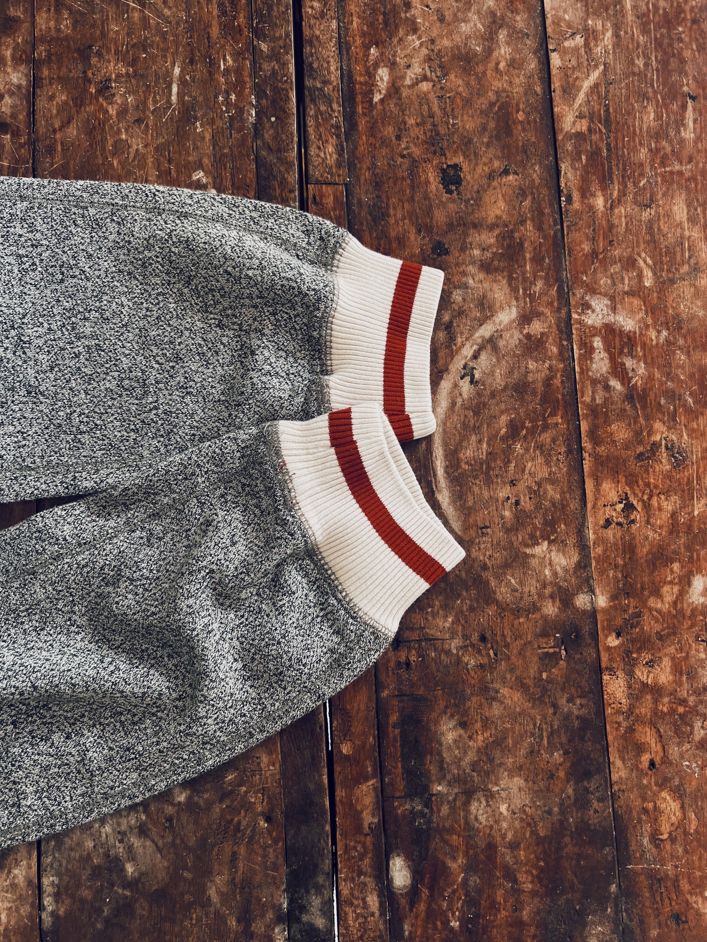 Classic Grey Roots Sweatpants with Black Logo