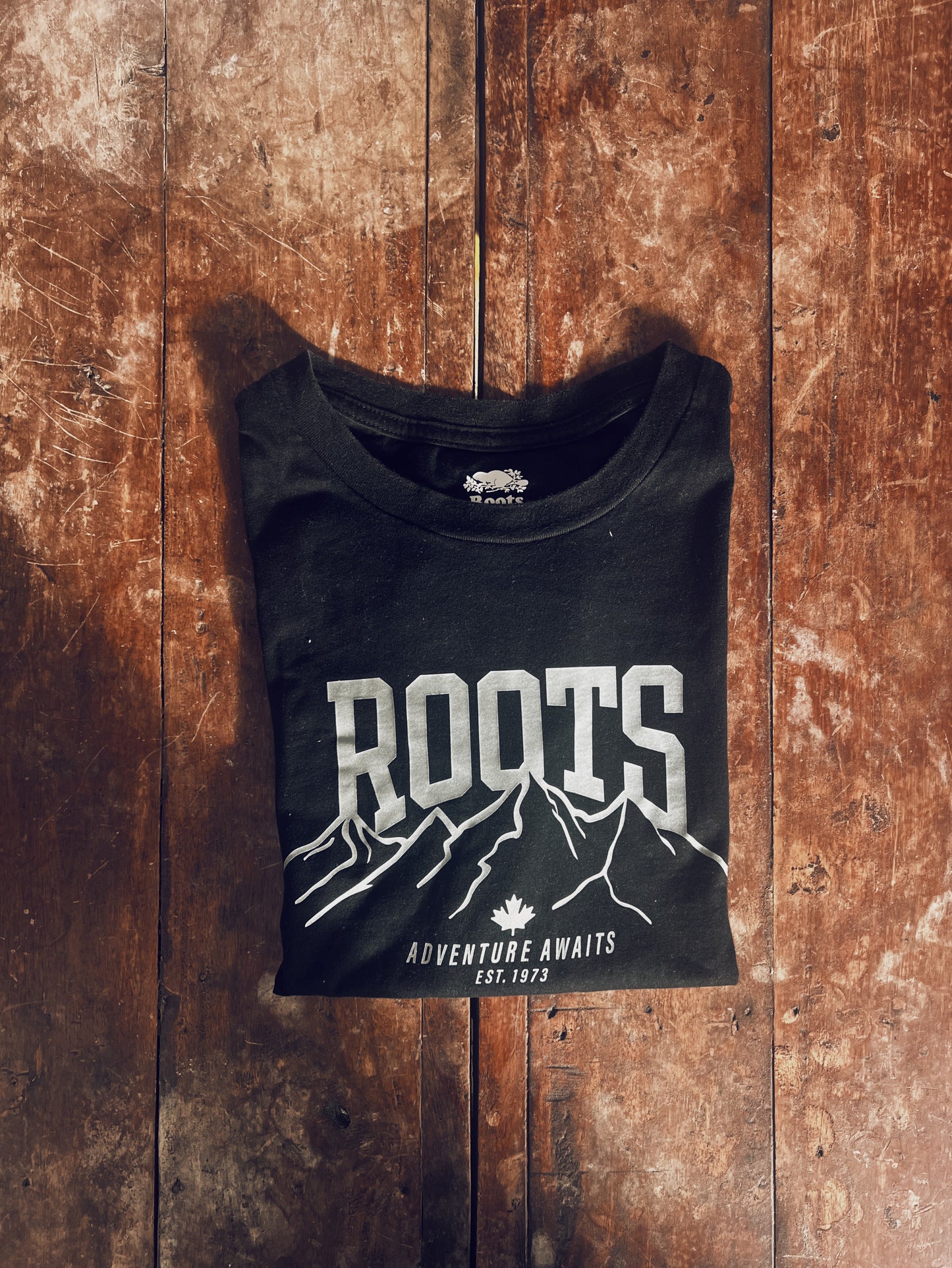 Classic Roots Black Tshirt