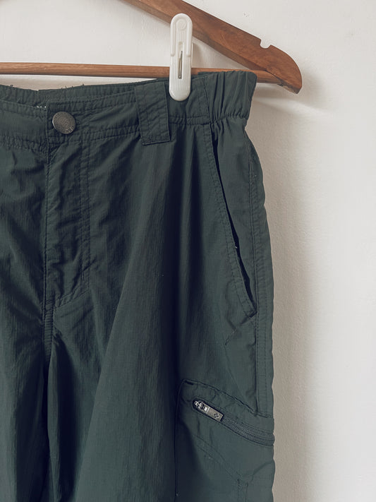 Grey Convertible Cargo Pants