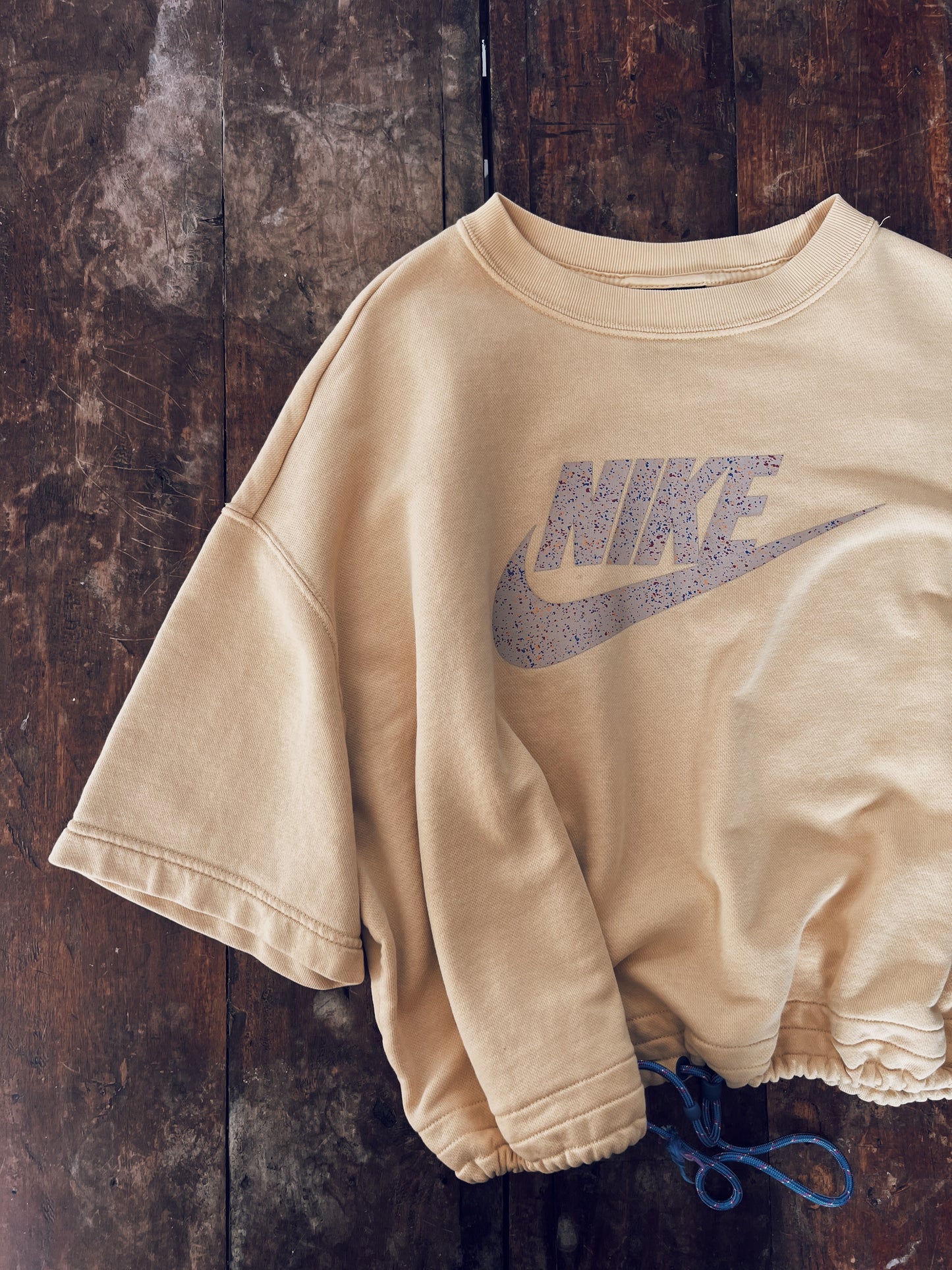 Yellow Nike Cropped Tshirt