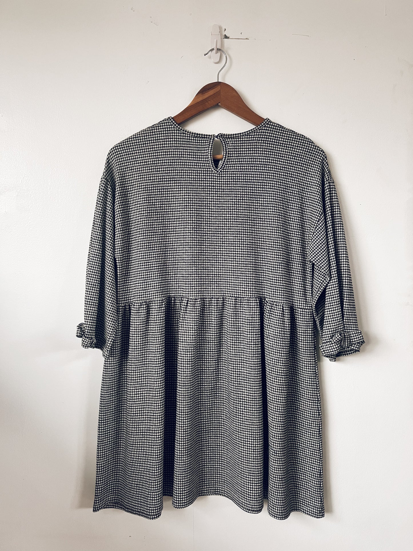 Black and White Checkered Dress