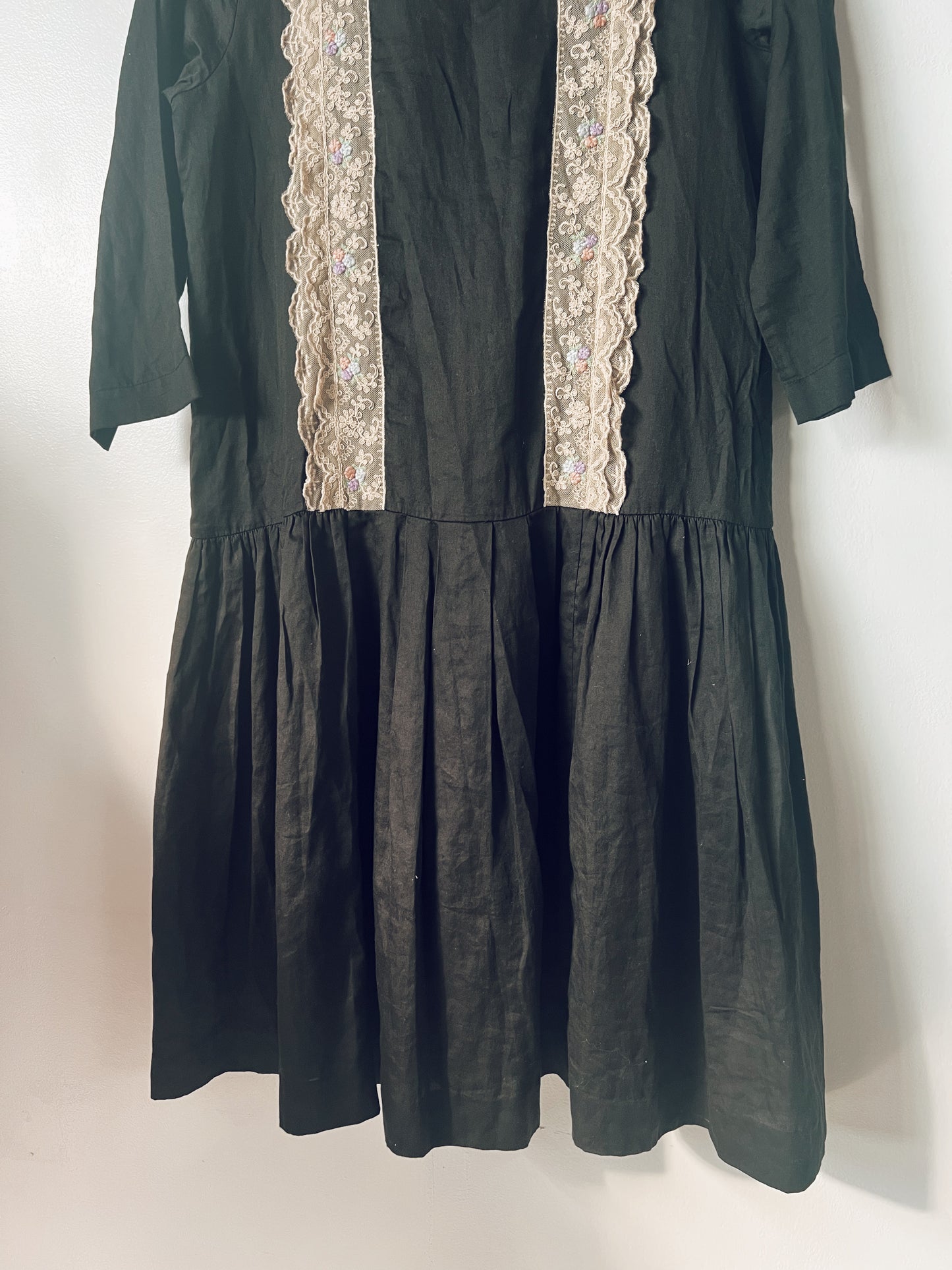 Black Dress with Pretty Lace