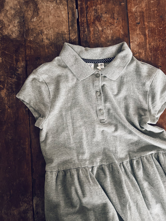 Grey Polo Dress
