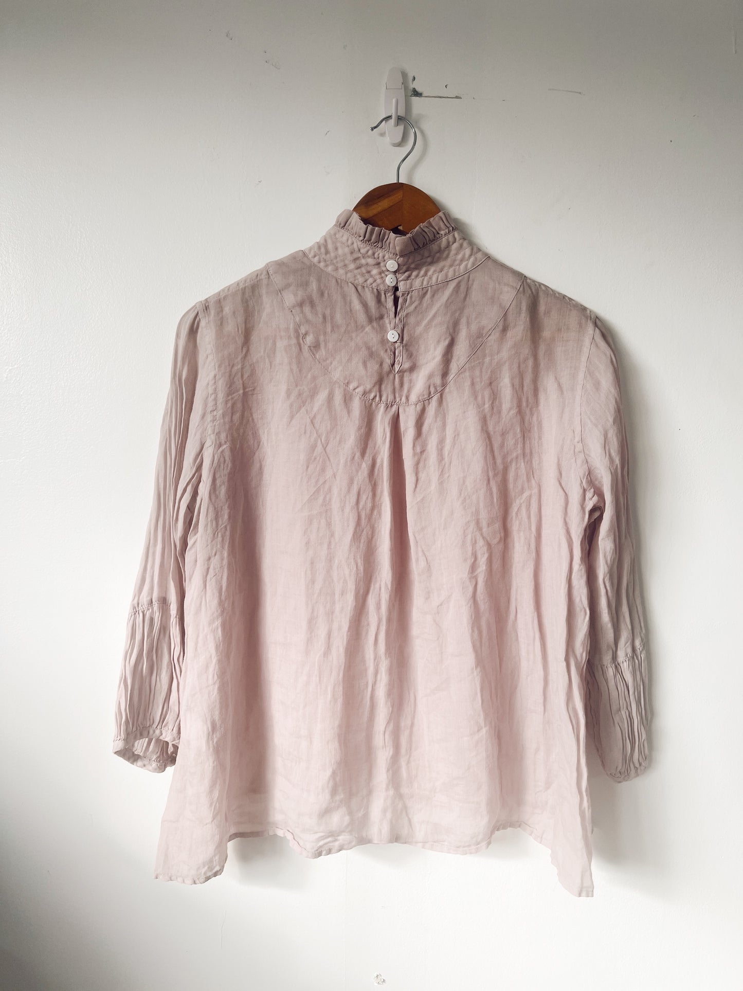 Muted Lilac Long Sleeve Blouse