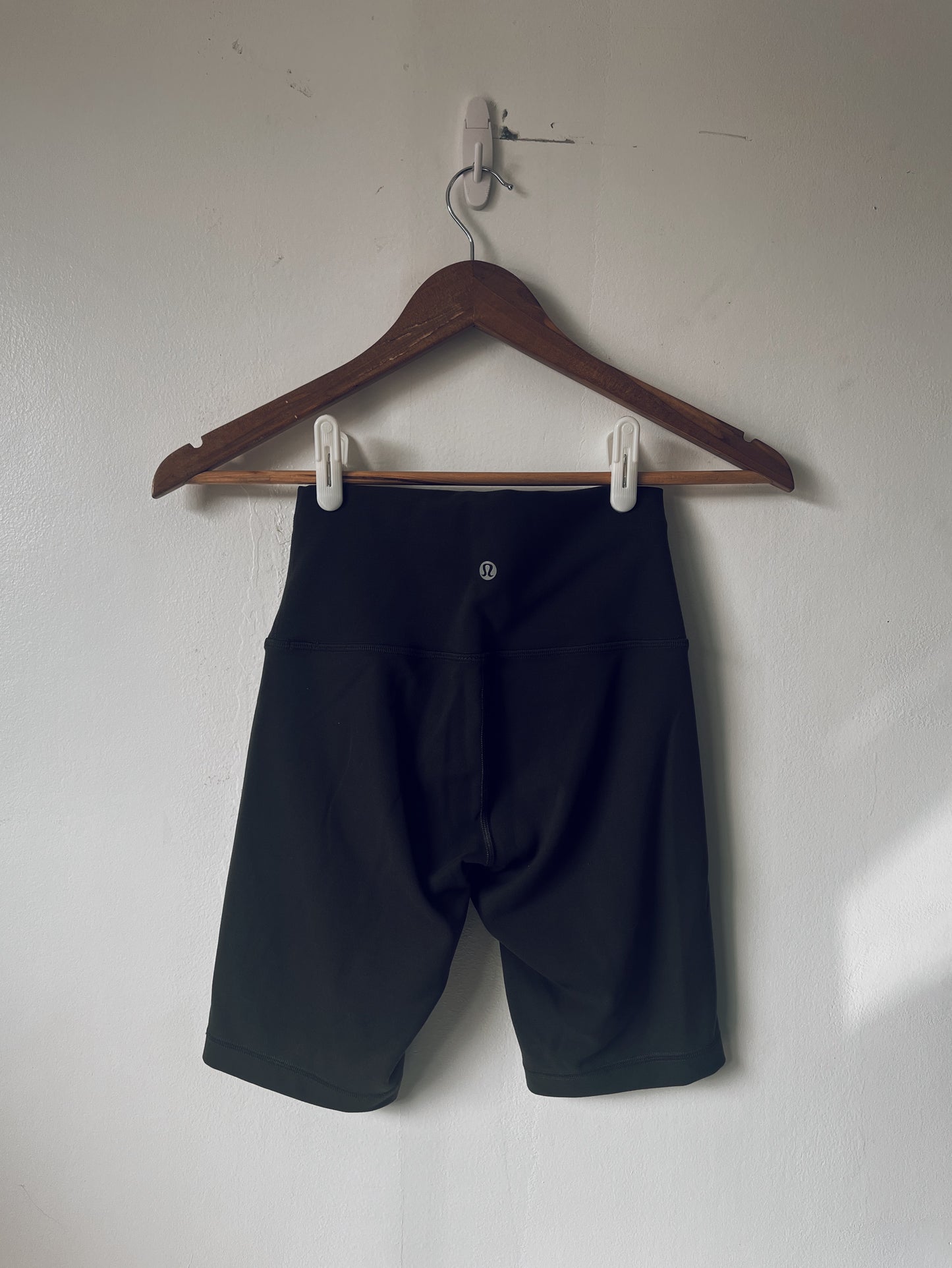 Dark Green Lululemon Athletic Shorts