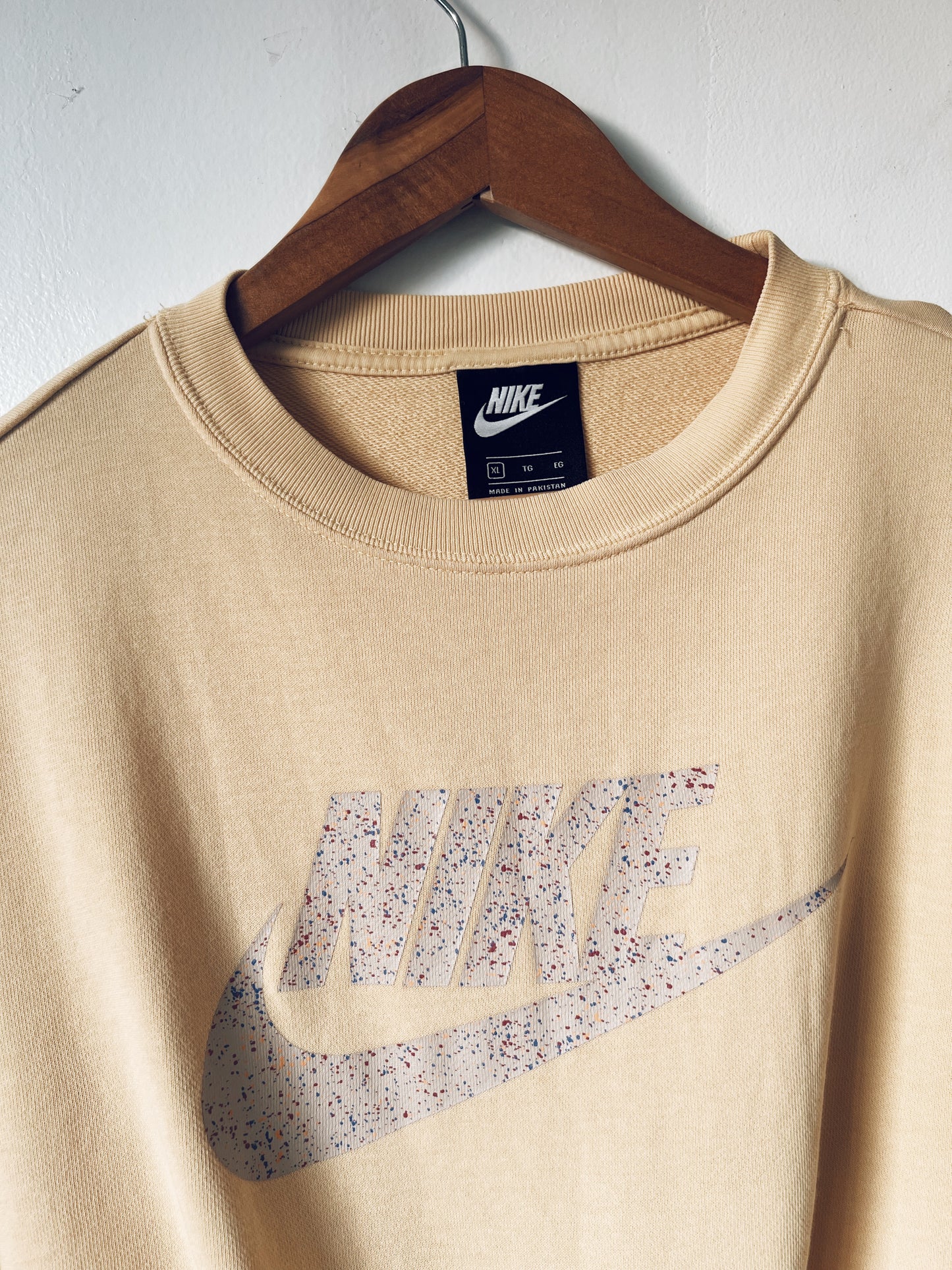 Yellow Nike Cropped Tshirt