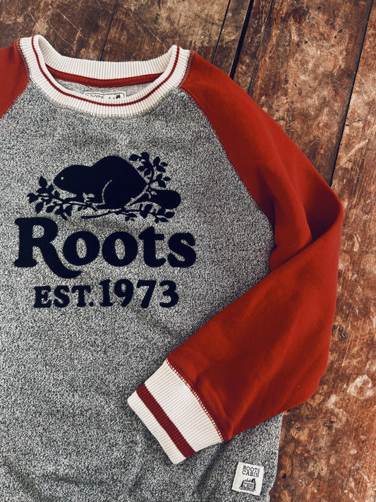 Red and Grey Roots Sweatshirt