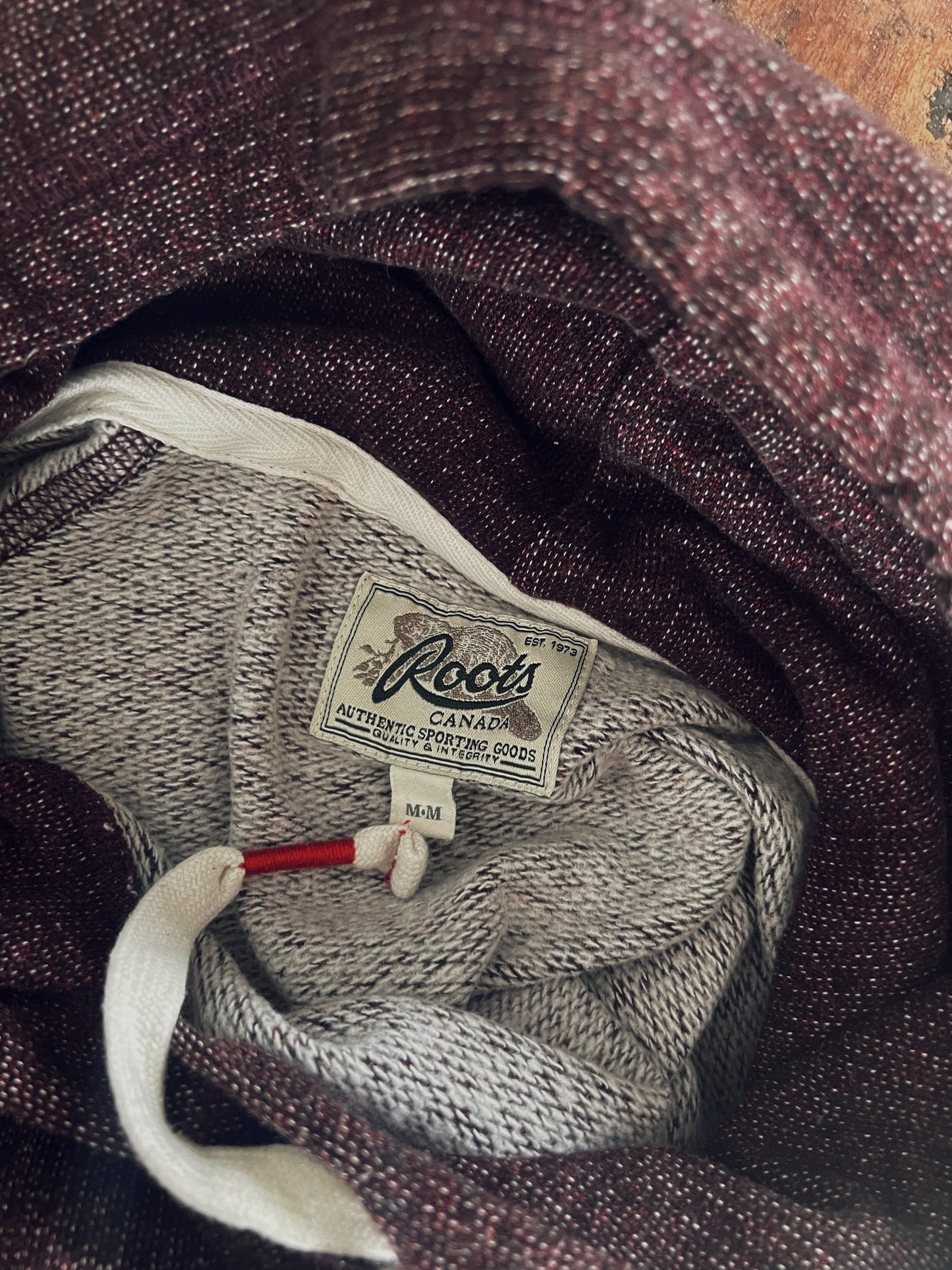 Classic Roots Dark Purple Hoodie