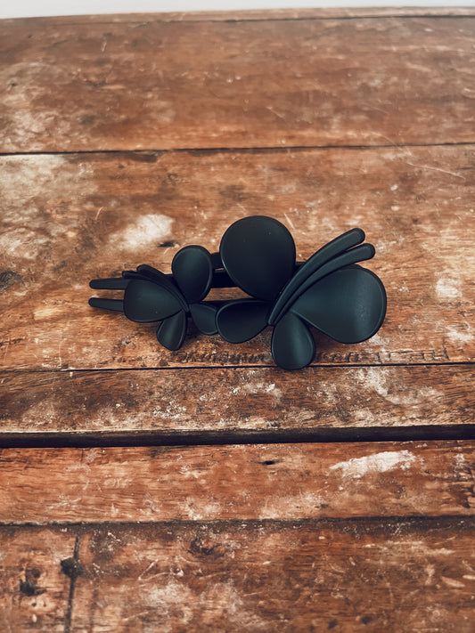 Black Butterfly Clip
