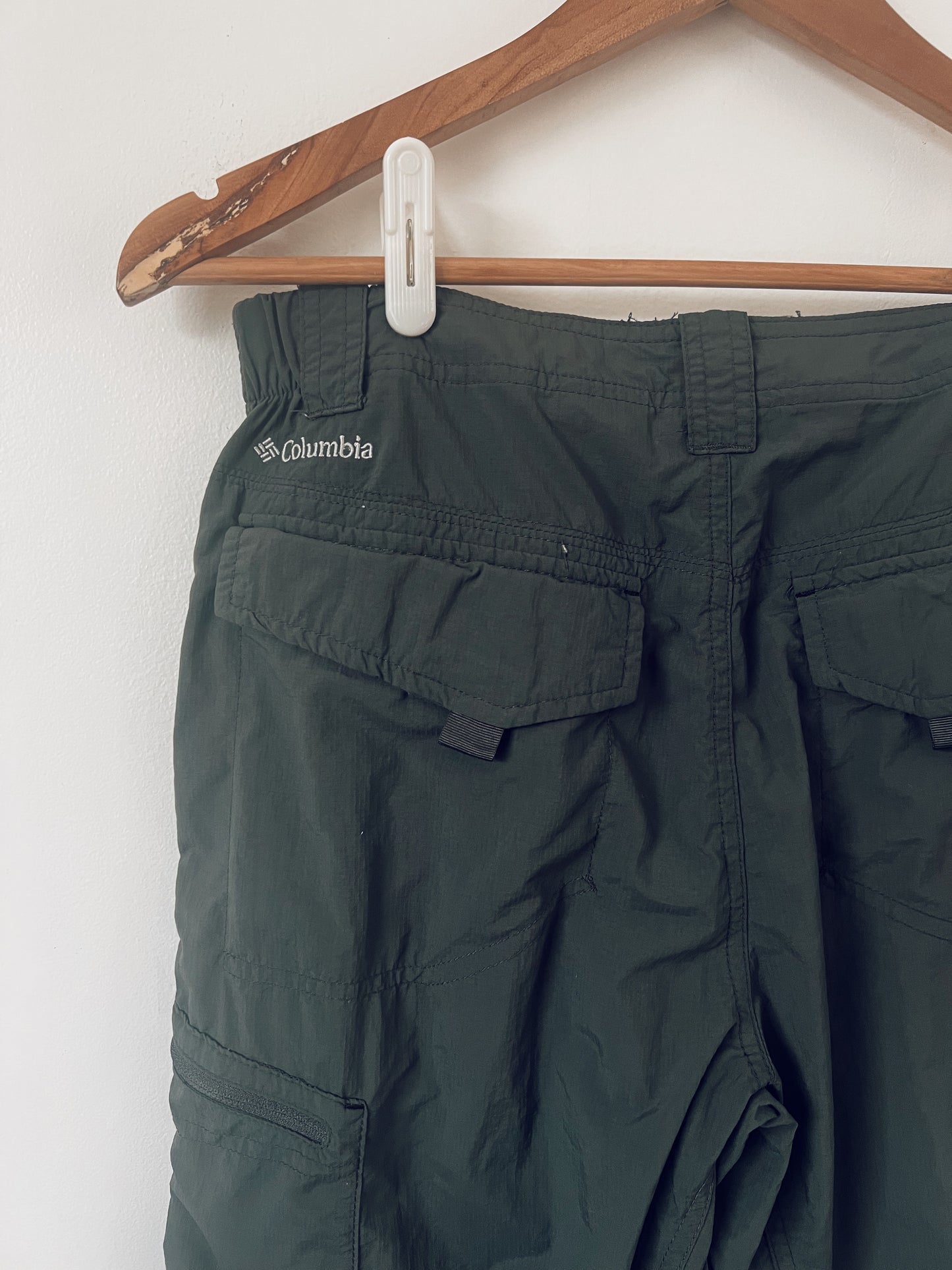 Grey Convertible Cargo Pants